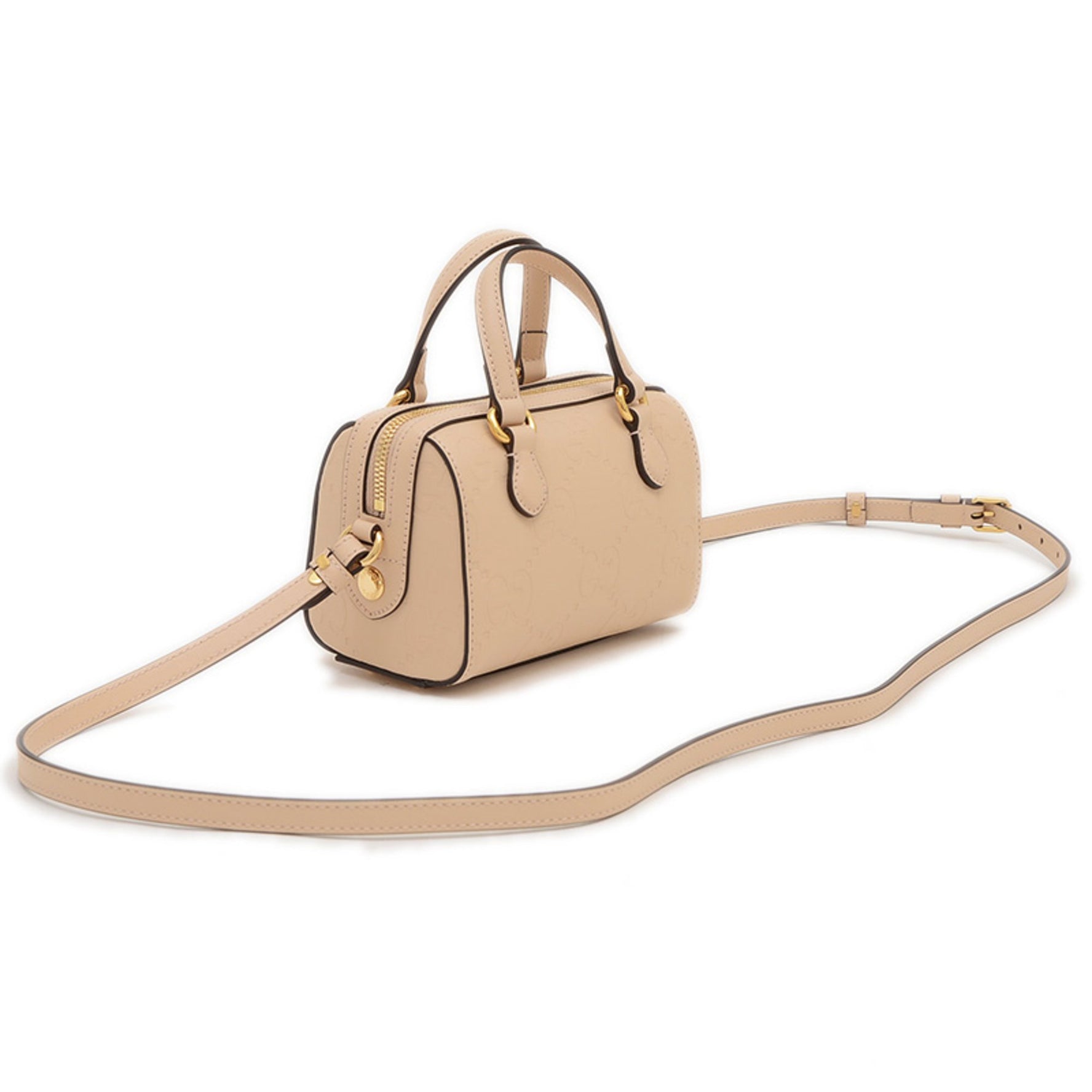 Gucci GG Leather Super Mini Handbag/Shoulder Bag