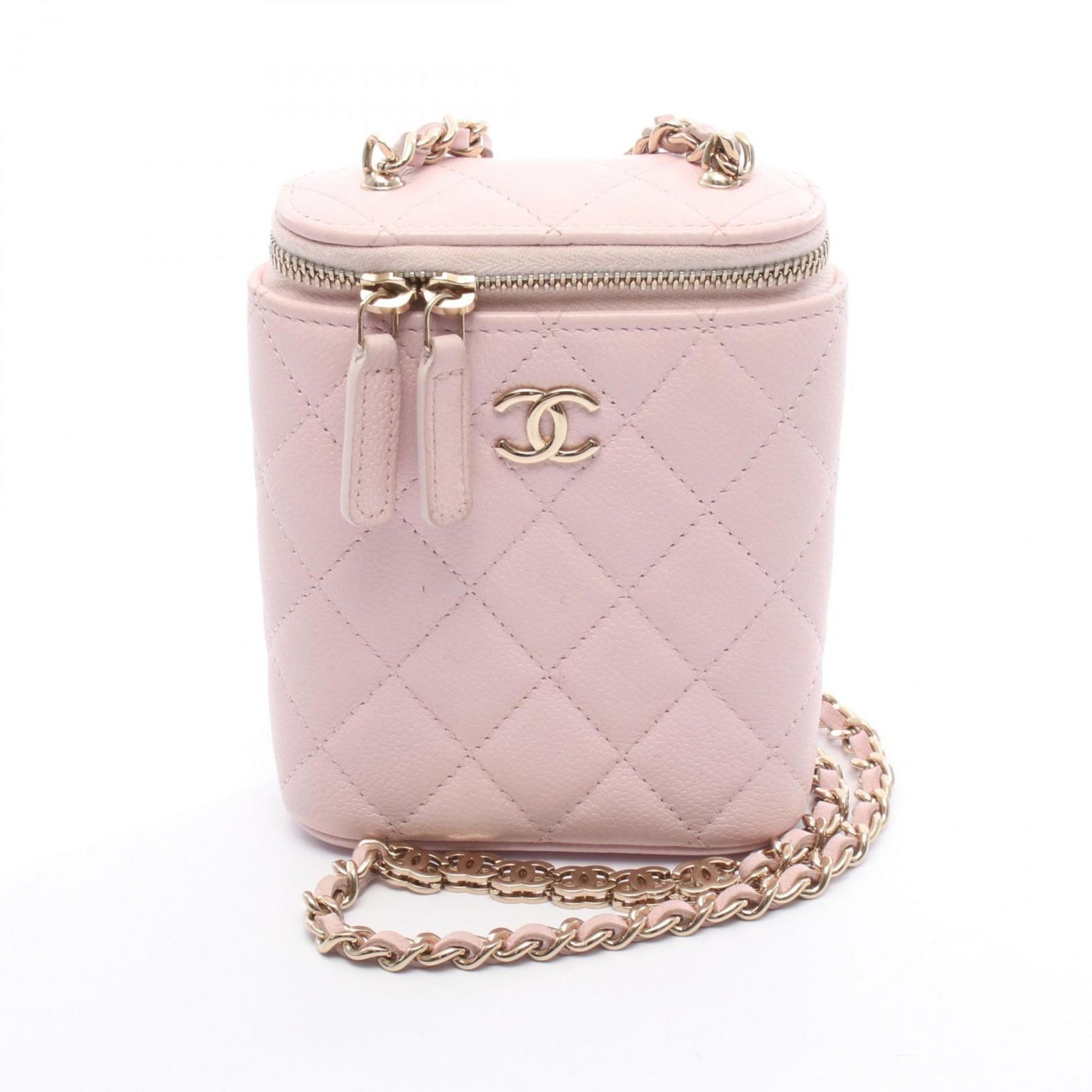 CHANEL Matelasse Shoulder Bag in Calfskin Leather