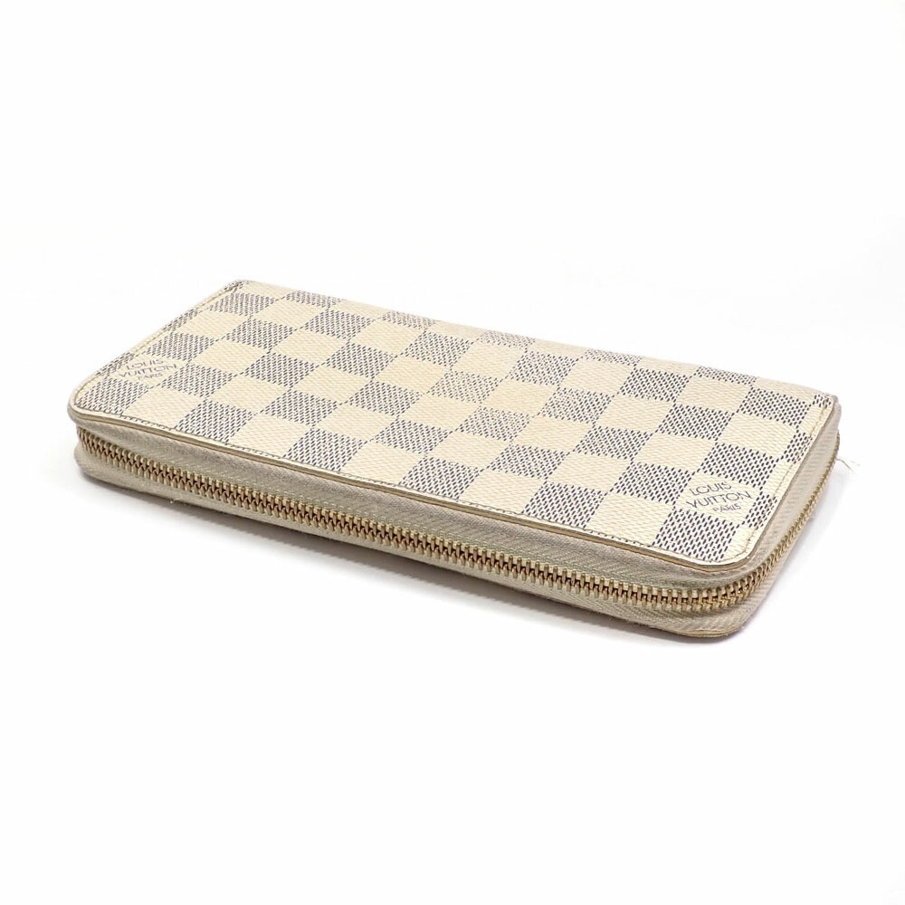 Louis Vuitton Damier Azur Zippy Wallet Women's Round Long N60019 C2241624