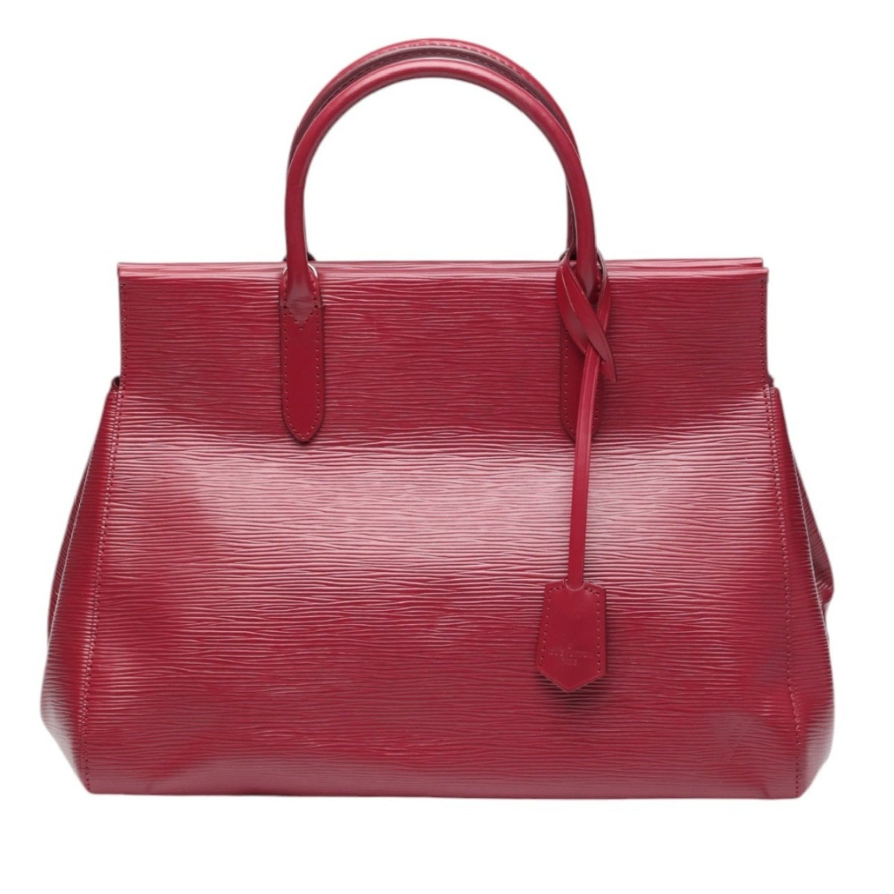 Louis Vuitton Handbag Bag Epi Marly MM Leather Fuchsia LV