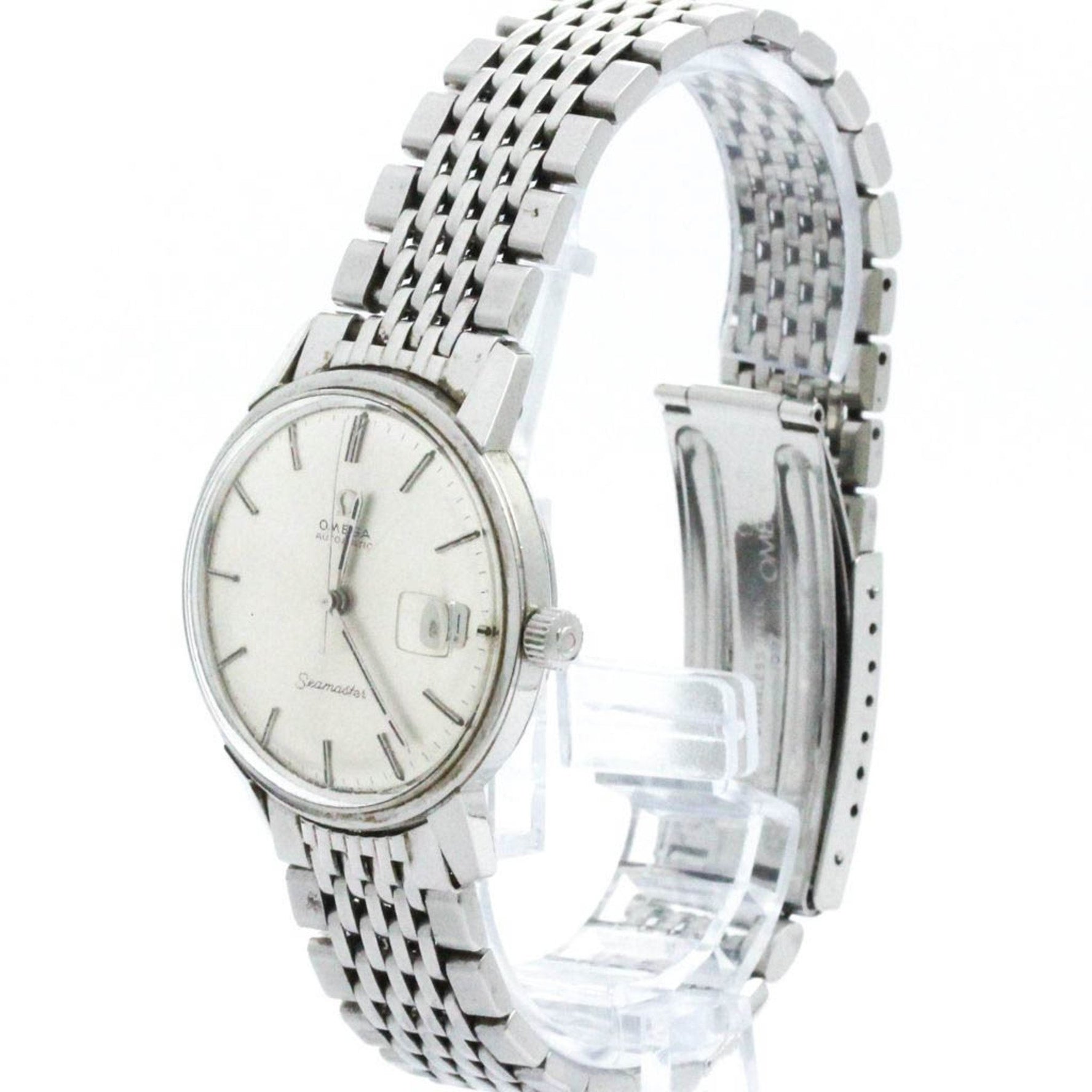 Vintage OMEGA Seamaster Steel Watch 166.037