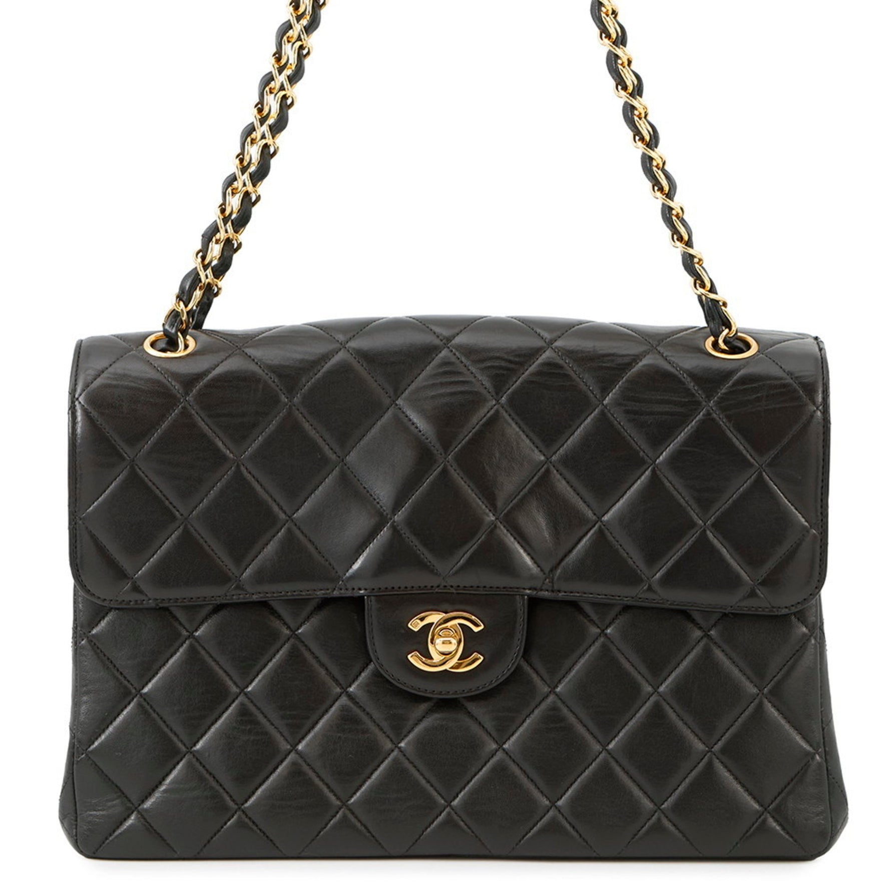 Chanel Chain Shoulder Bag, Matelasse, Double-Face Lambskin