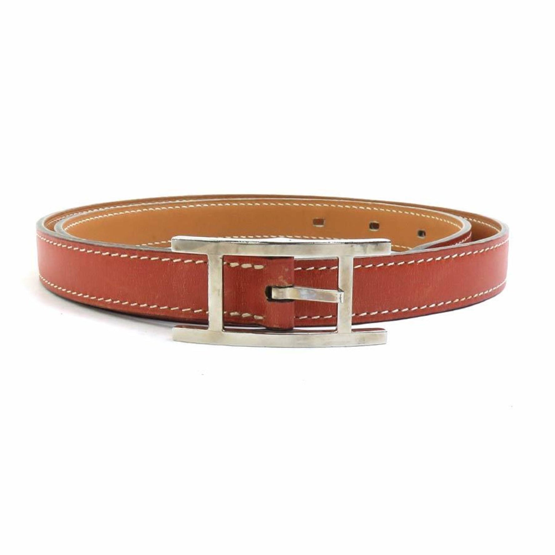 HERMES Belt, reversible leather