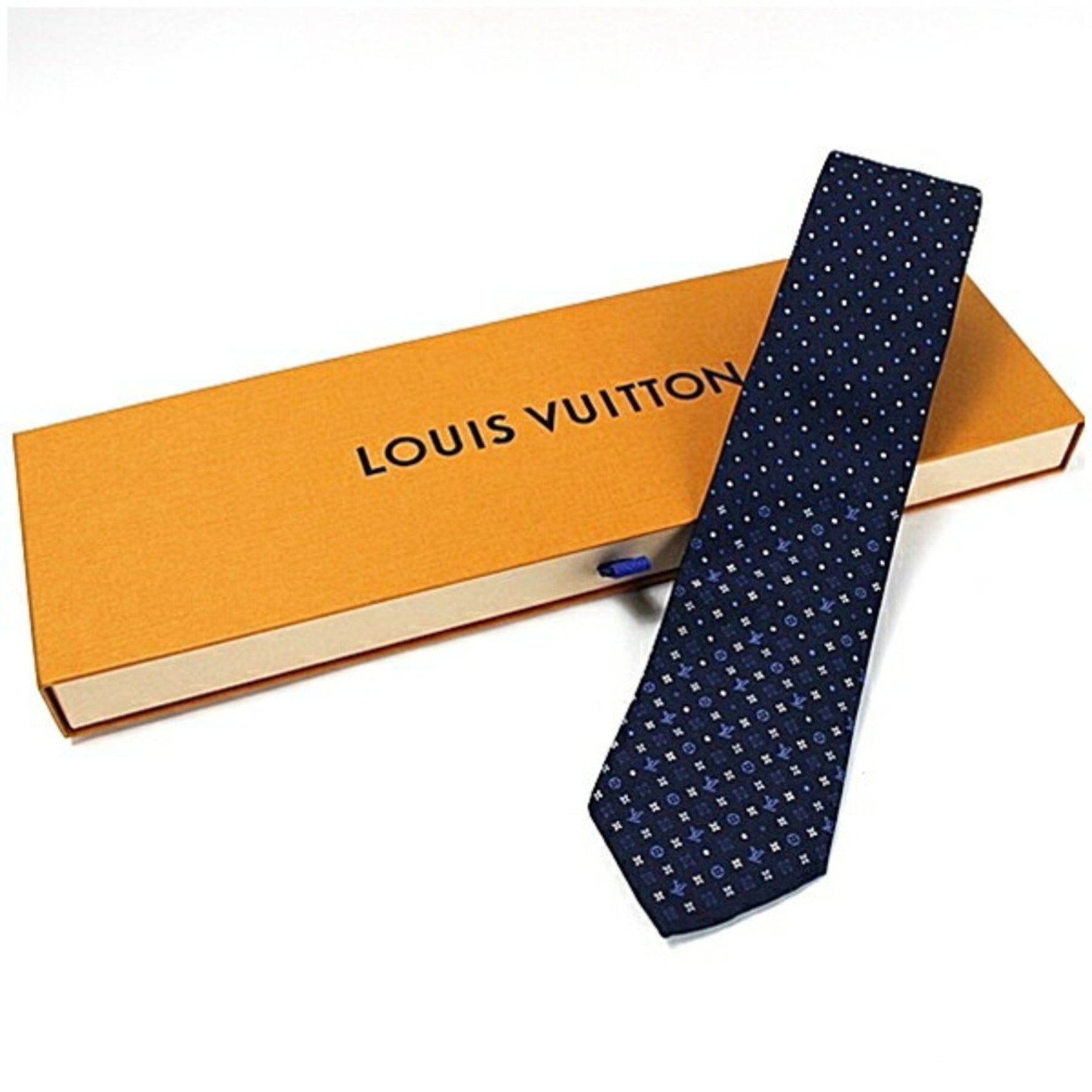 Louis Vuitton Silk Tie Monogram Gradient Dots M76844 LOUIS VUITTON Men's