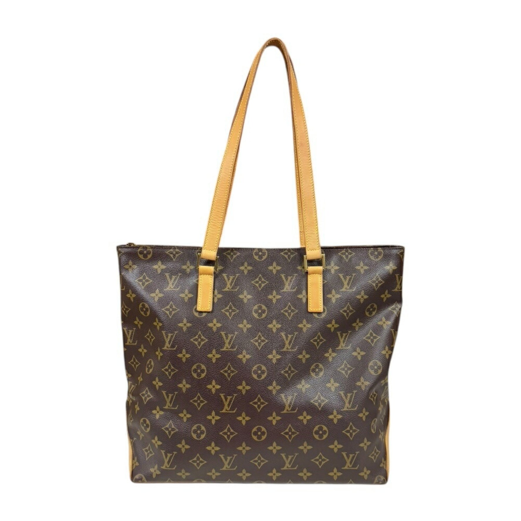Louis Vuitton Cabas Maison Monogram Tote Bag Canvas Brown