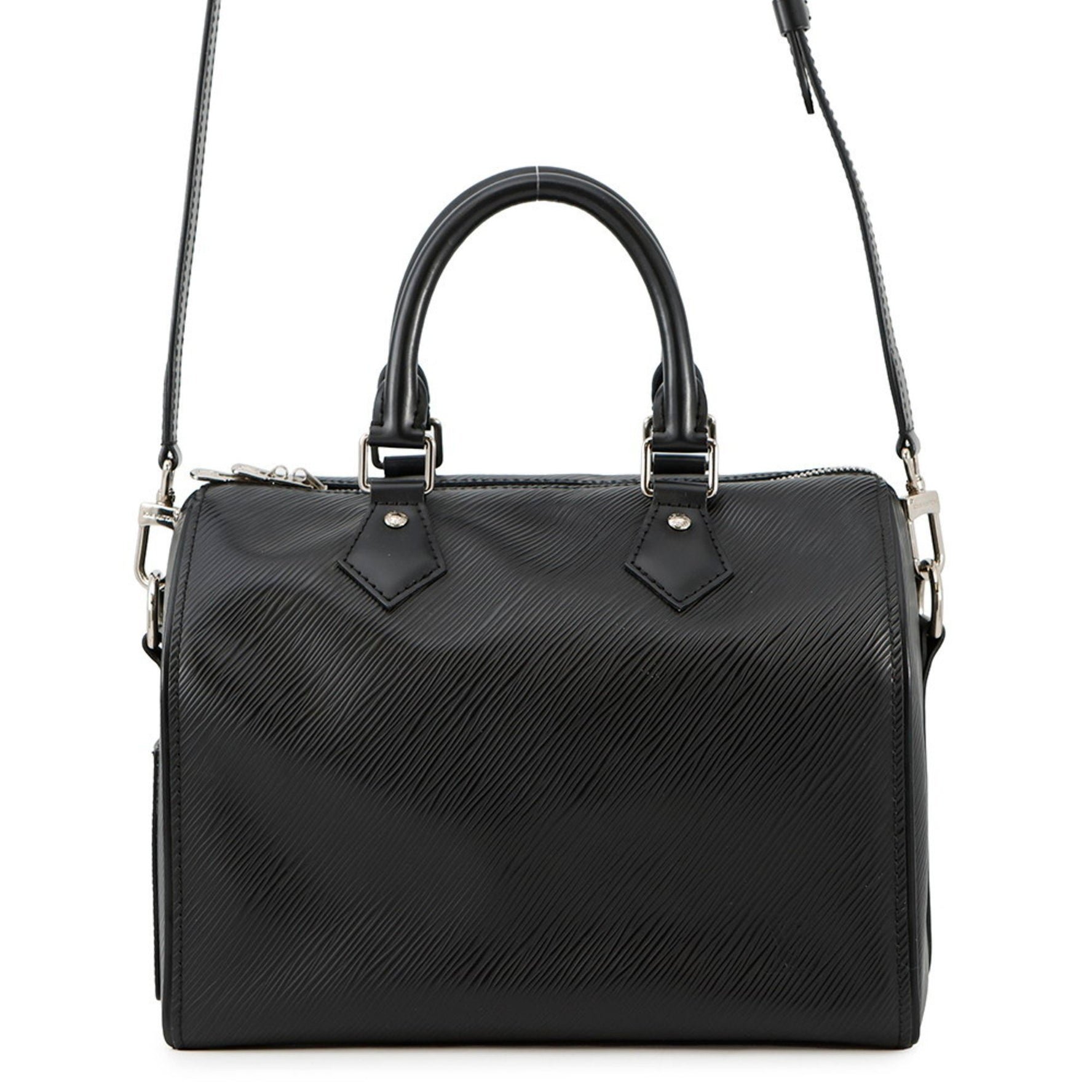 Louis Vuitton Epi Speedy Bandouliere 25 Handbag Shoulder Bag Black