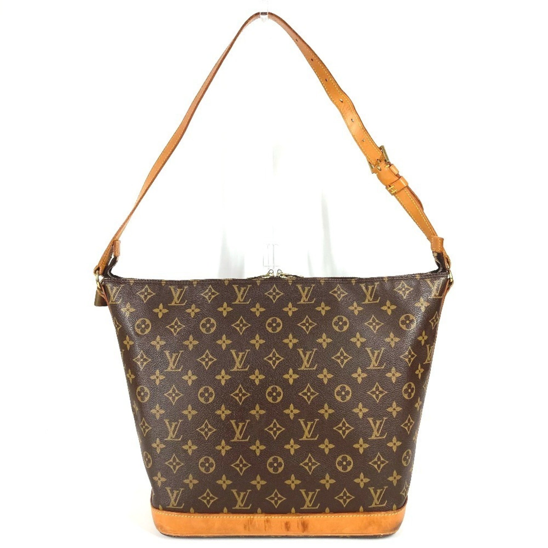 LOUIS VUITTON Monogram Amfar Three Vanity Star Shoulder Bag, Canvas, Brown