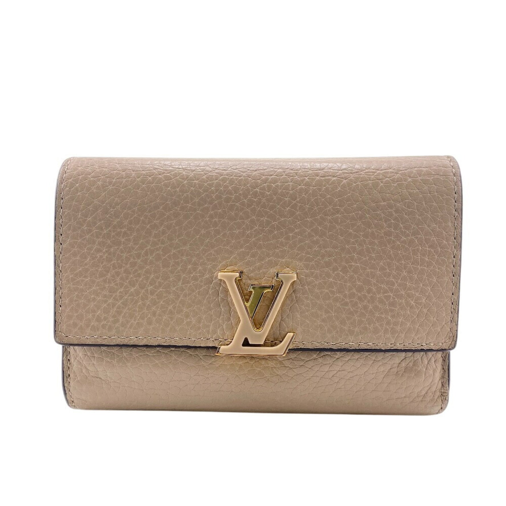 LOUIS VUITTON Portefeuille Capucines Compact Wallet LV Tri-fold