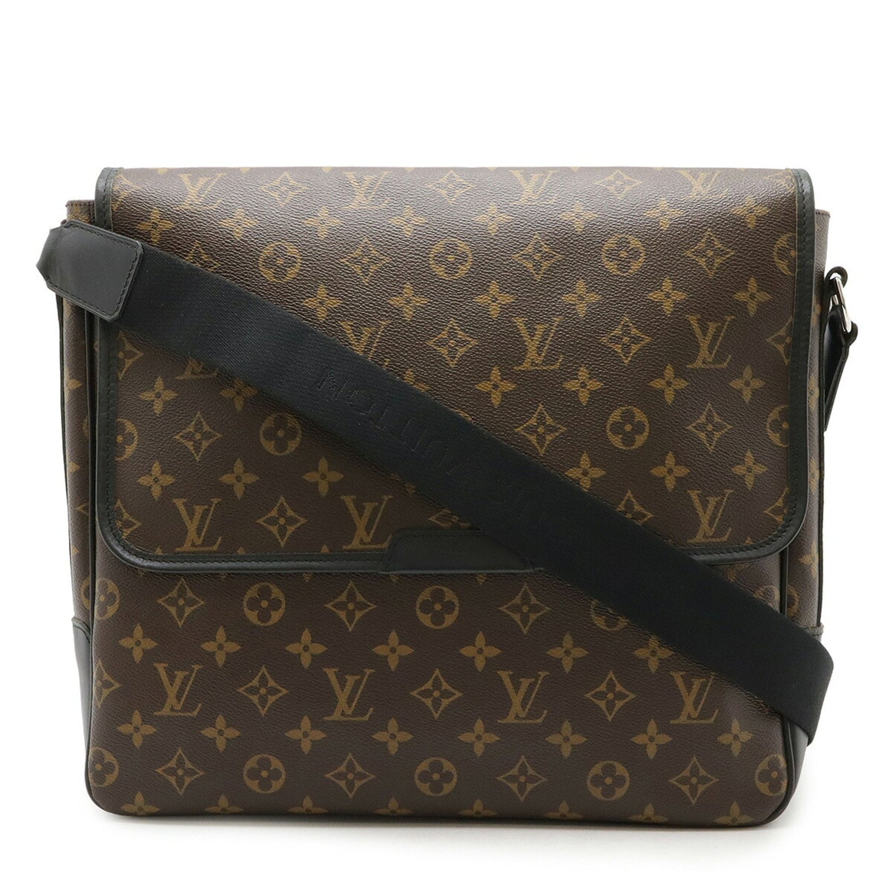 Louis Vuitton Monogram Macassar Bass GM Shoulder Bag