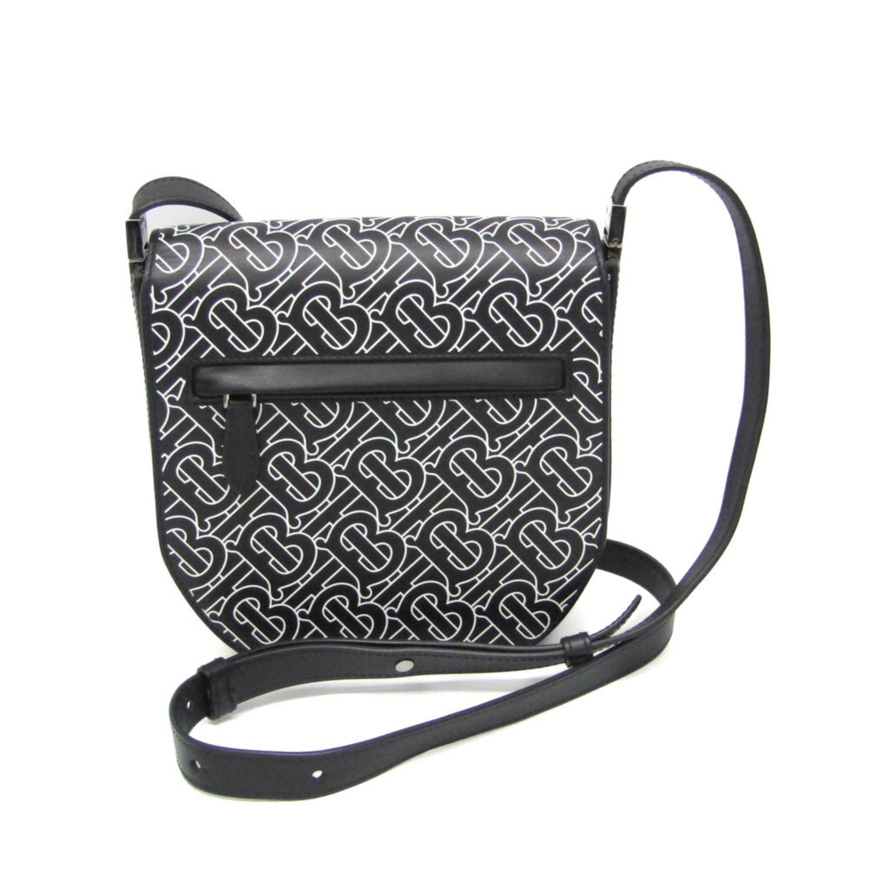 Burberry TB Monogram Leather Shoulder Bag