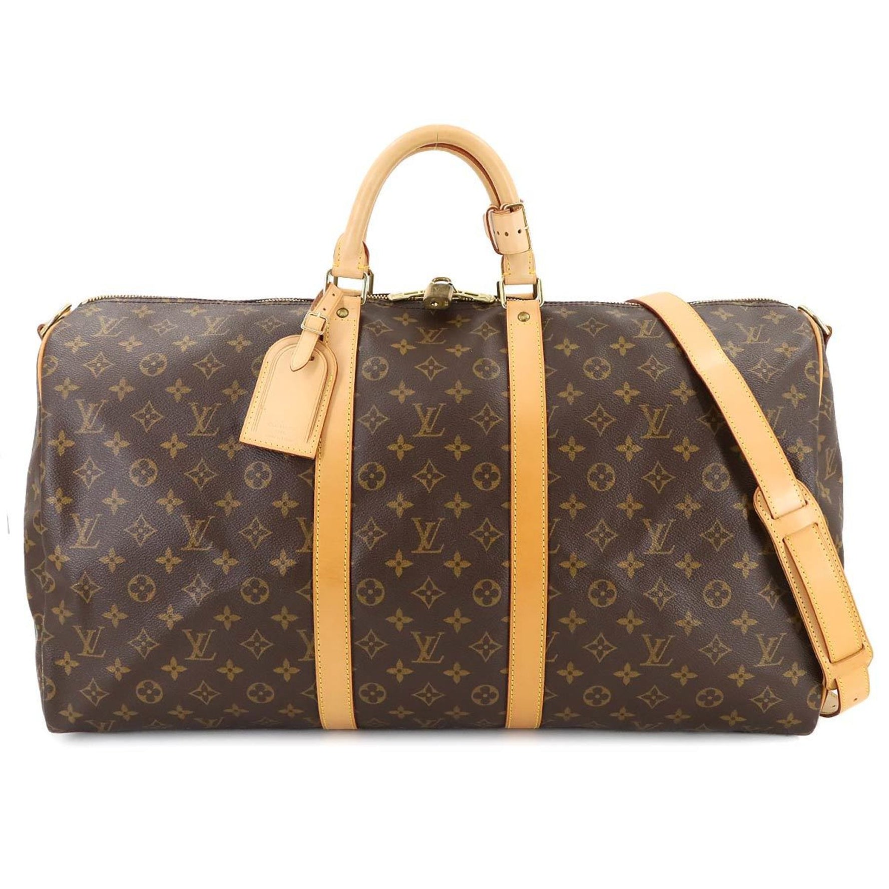 Louis Vuitton Monogram Keepall Bandouliere 55 2-way Boston Shoulder Bag M41414