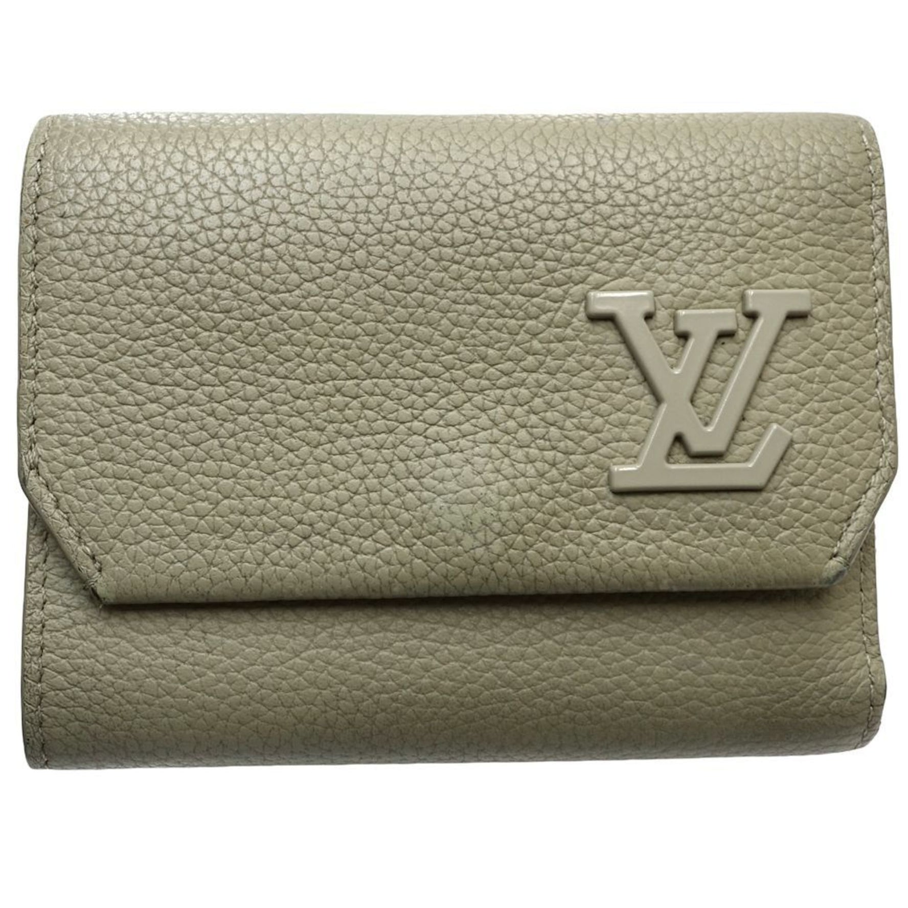 LOUIS VUITTON Louis Vuitton Tri-fold Wallet M82410 Portefeuille Pilot Aerogram Sage