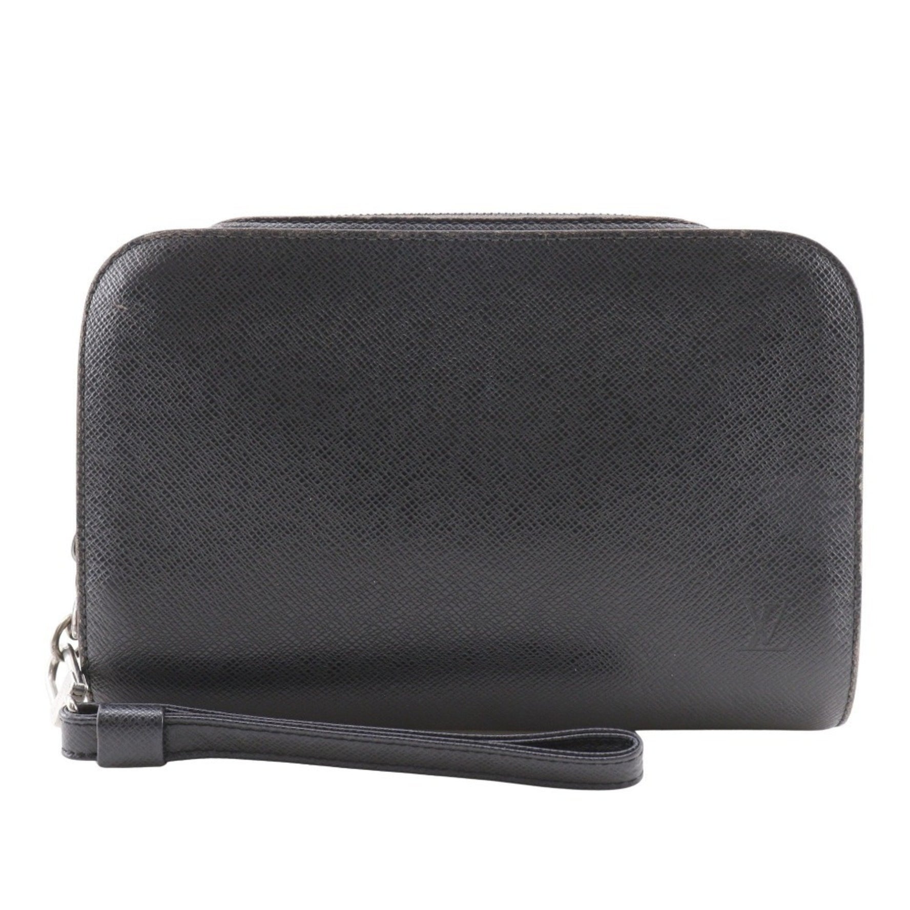 Louis Vuitton Baikal Second Bag Taiga Ardoise 2004 Black