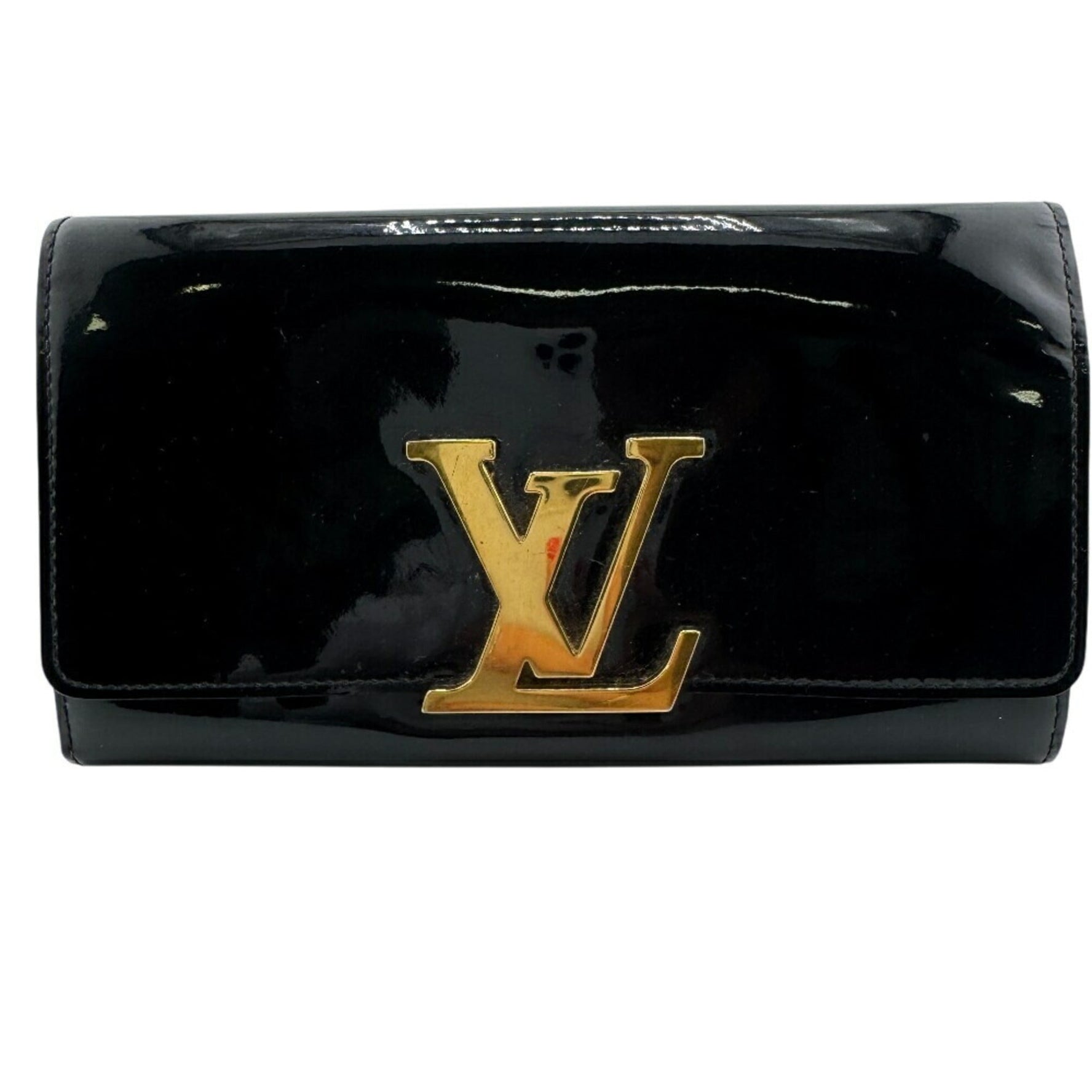 LOUIS VUITTON Portefeuille Louise Monogram Long Wallet, Unisex