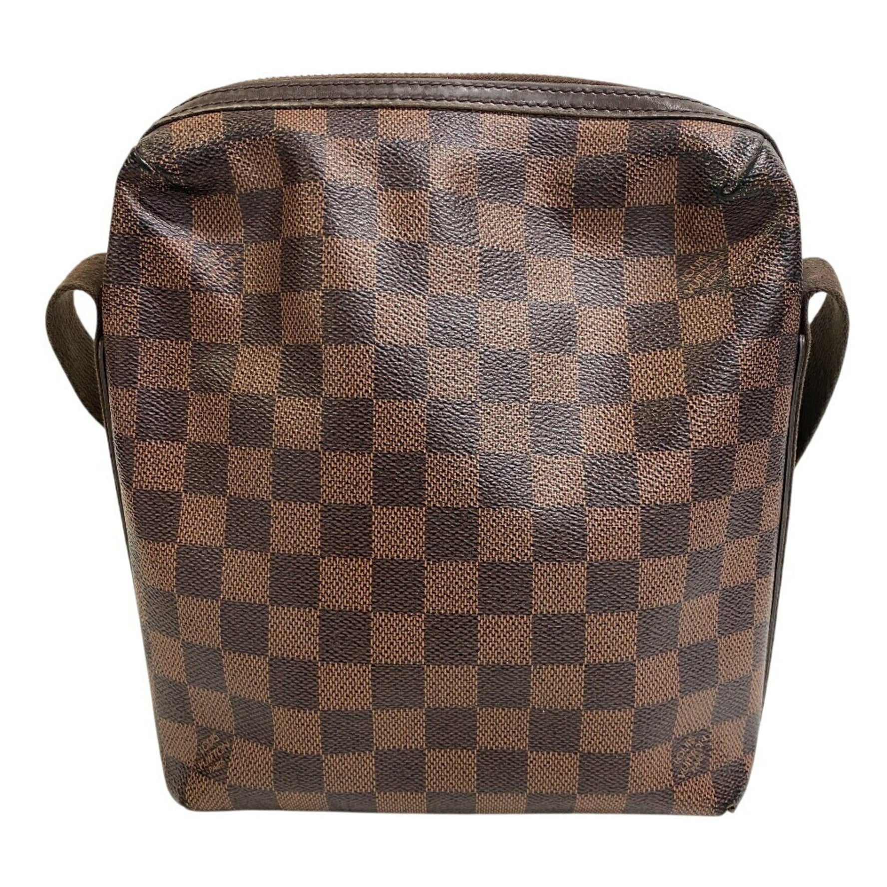 Louis Vuitton Trottero Boucle Damier Shoulder Bag, Brown