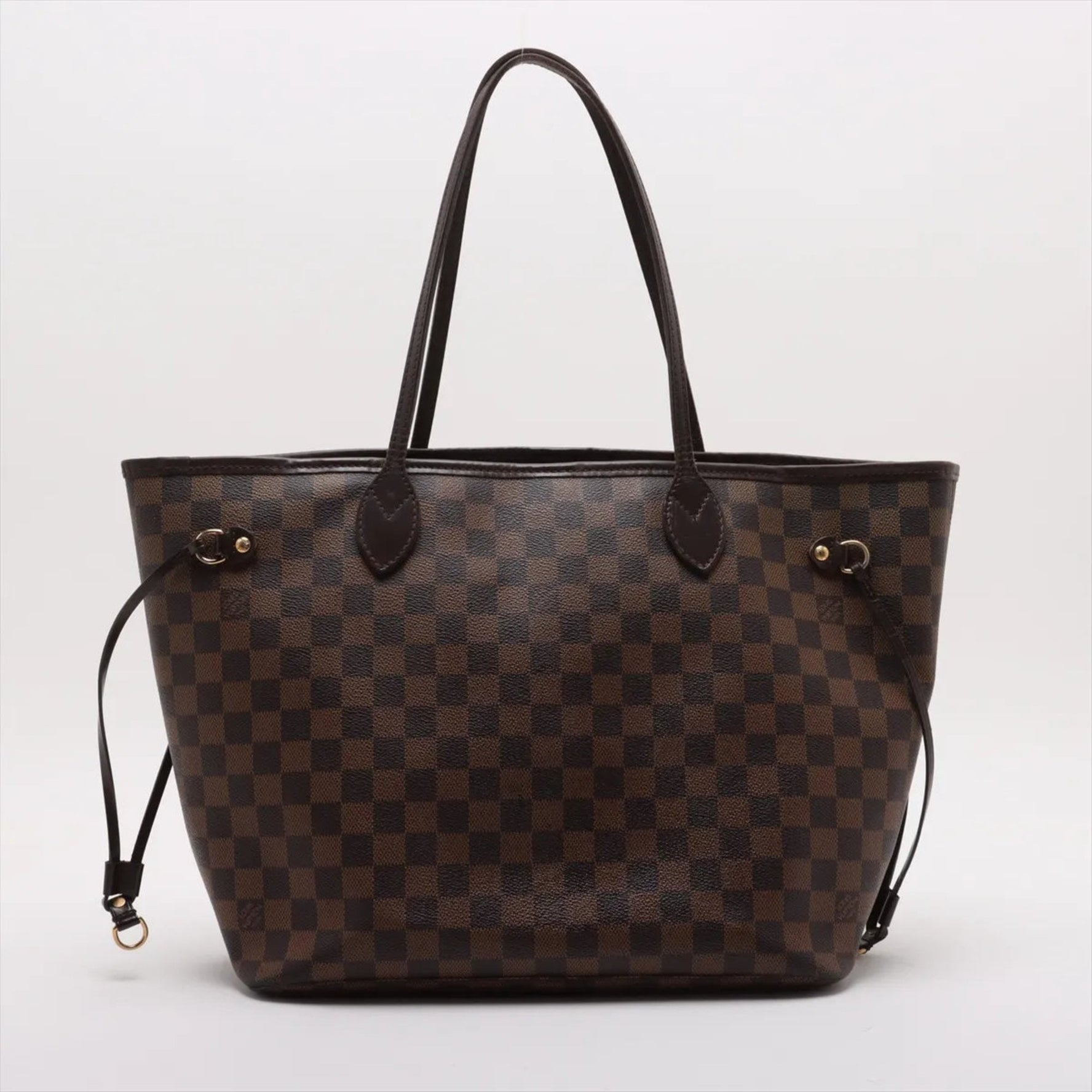 Louis Vuitton Damier Neverfull MM Leather Tote Bag, Shoulder Handbag