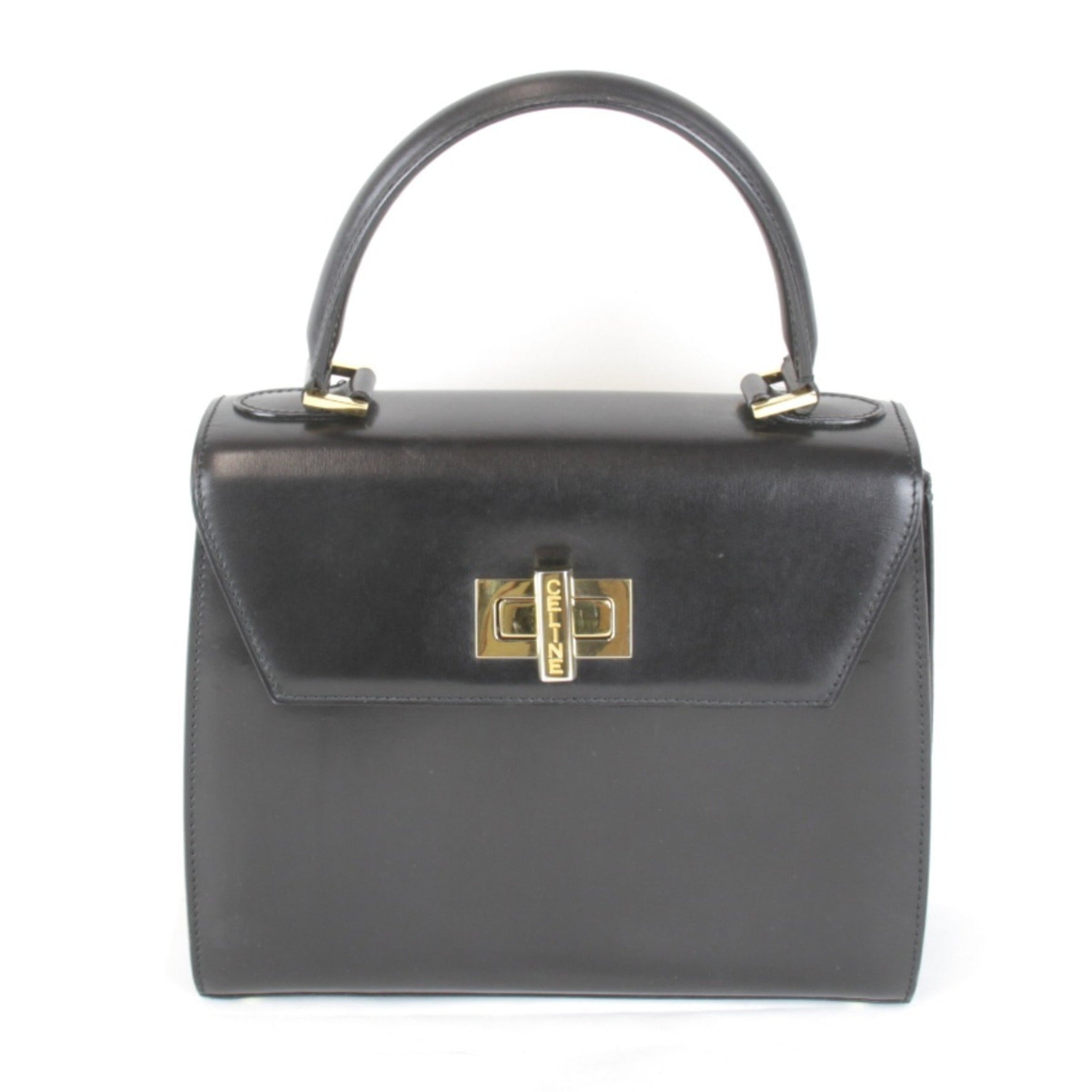 CELINE handbag leather