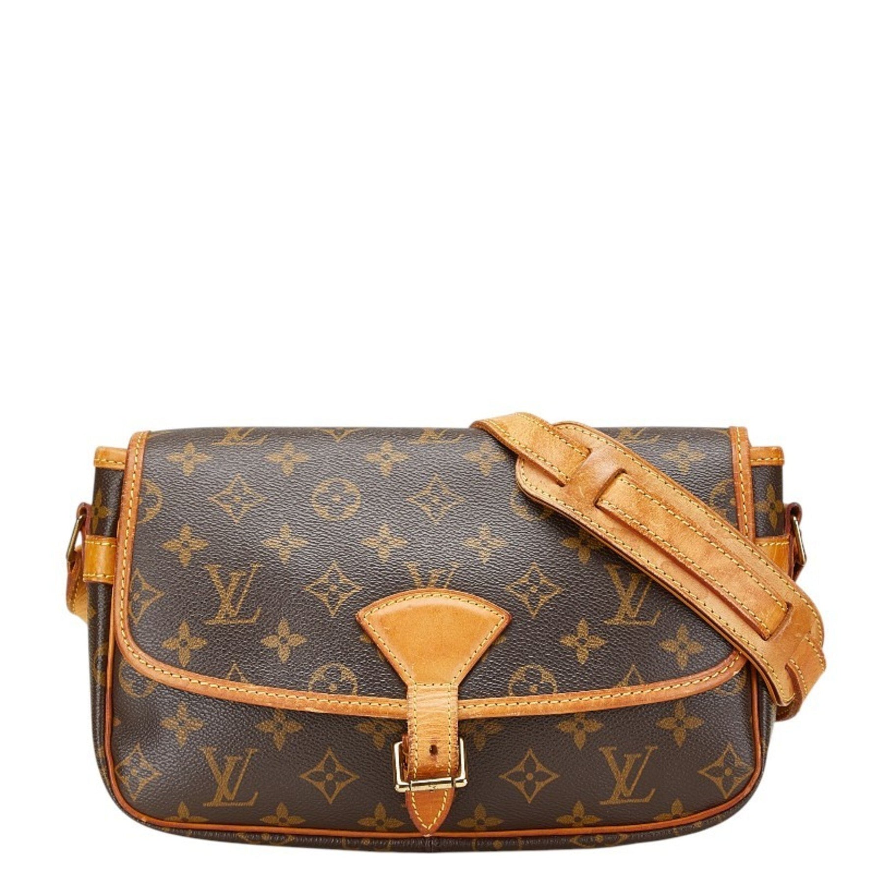 Louis Vuitton Monogram Sologne Shoulder Bag PVC Leather