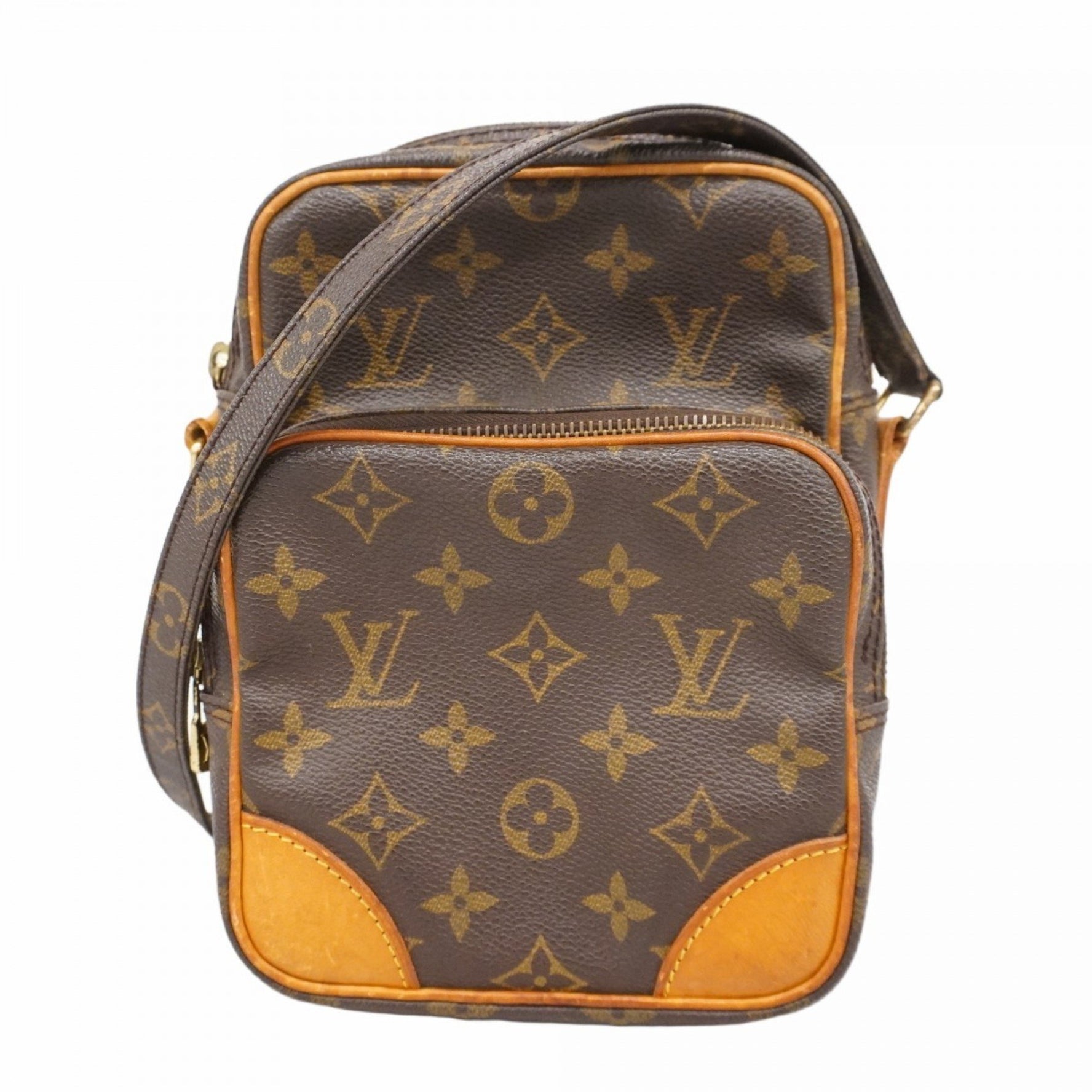 Louis Vuitton Monogram Amazon Shoulder Bag M45236 Brown Women's