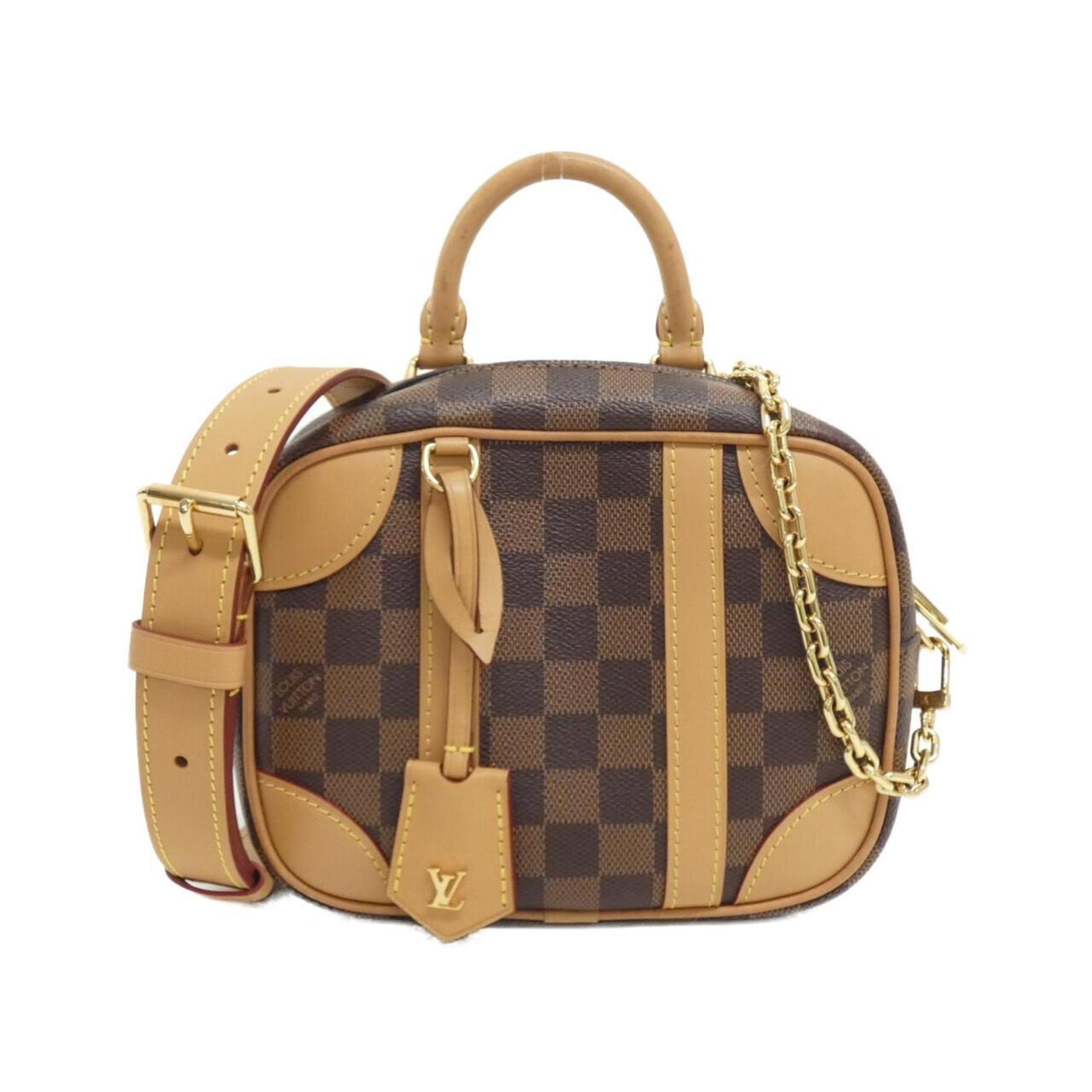 Louis Vuitton Damier Valisette Souple BB Shoulder Bag