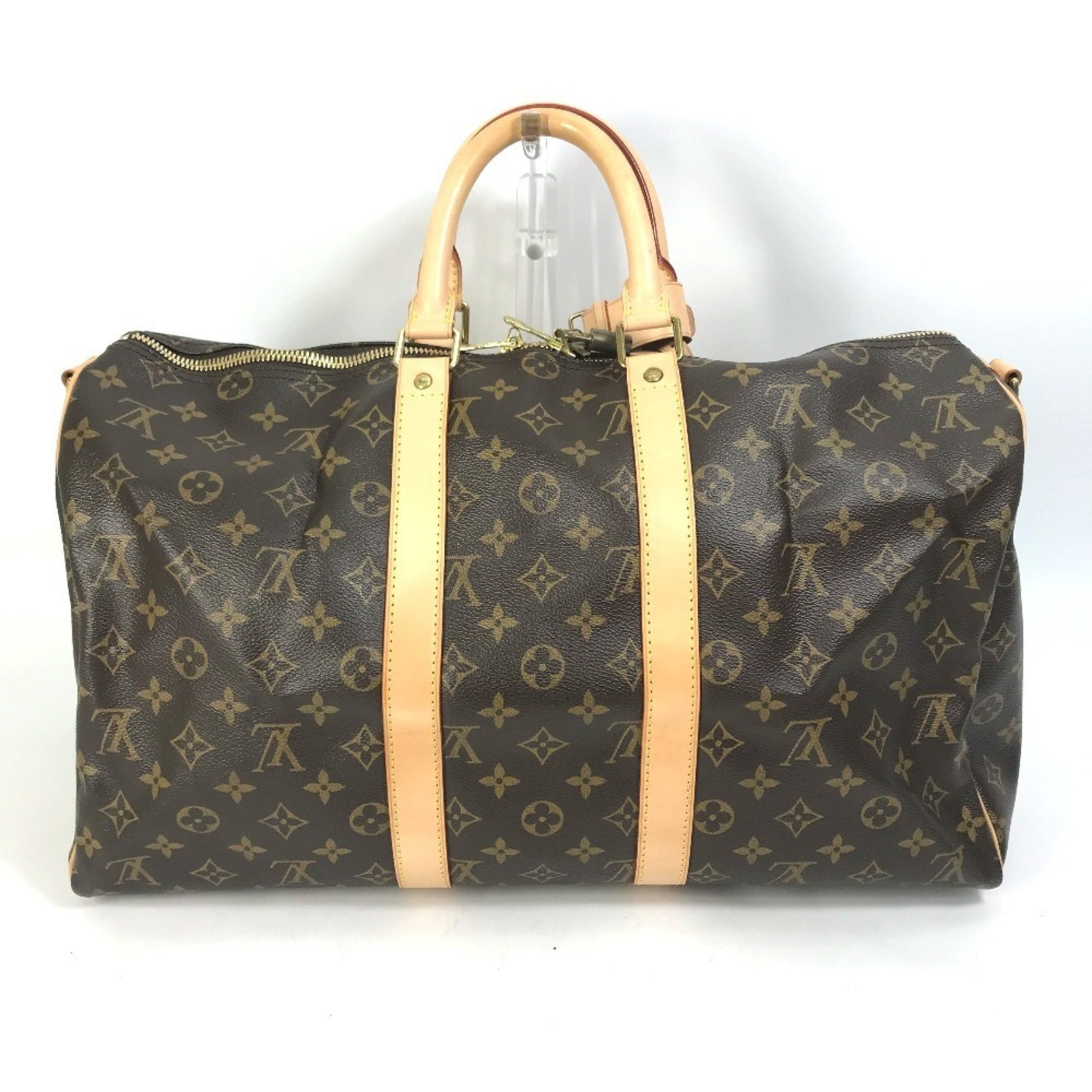 LOUIS VUITTON M41418 Keepall Bandouliere 45 2-Way Travel Bag, Shoulder Handbag, Boston Monogram Canvas, Women's, Brown