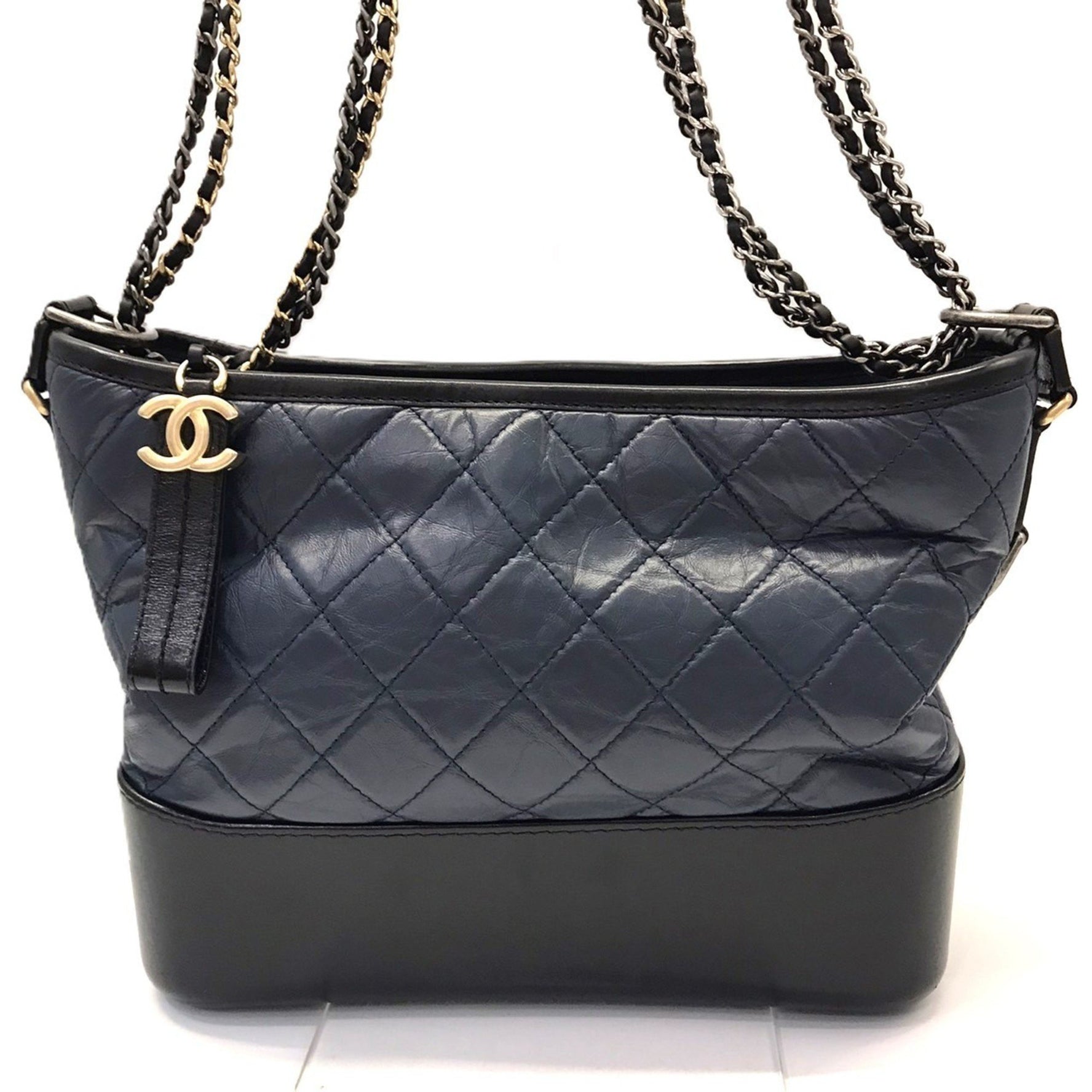 CHANEL Gabriel de Hobo Shoulder Bag in Calfskin