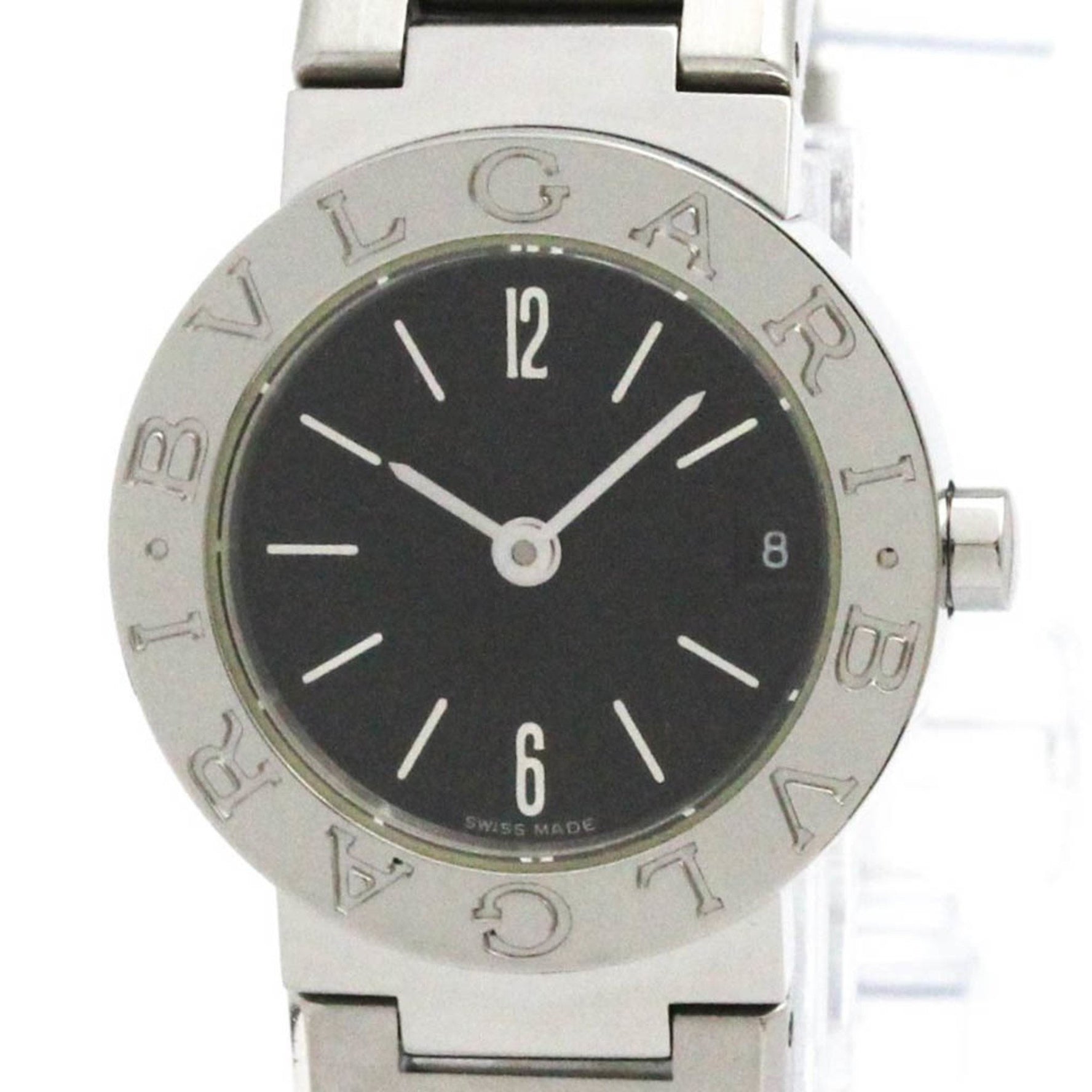 BVLGARI BVLGARI-BVLGARI Steel Quartz Ladies Watch BB23SS Polished
