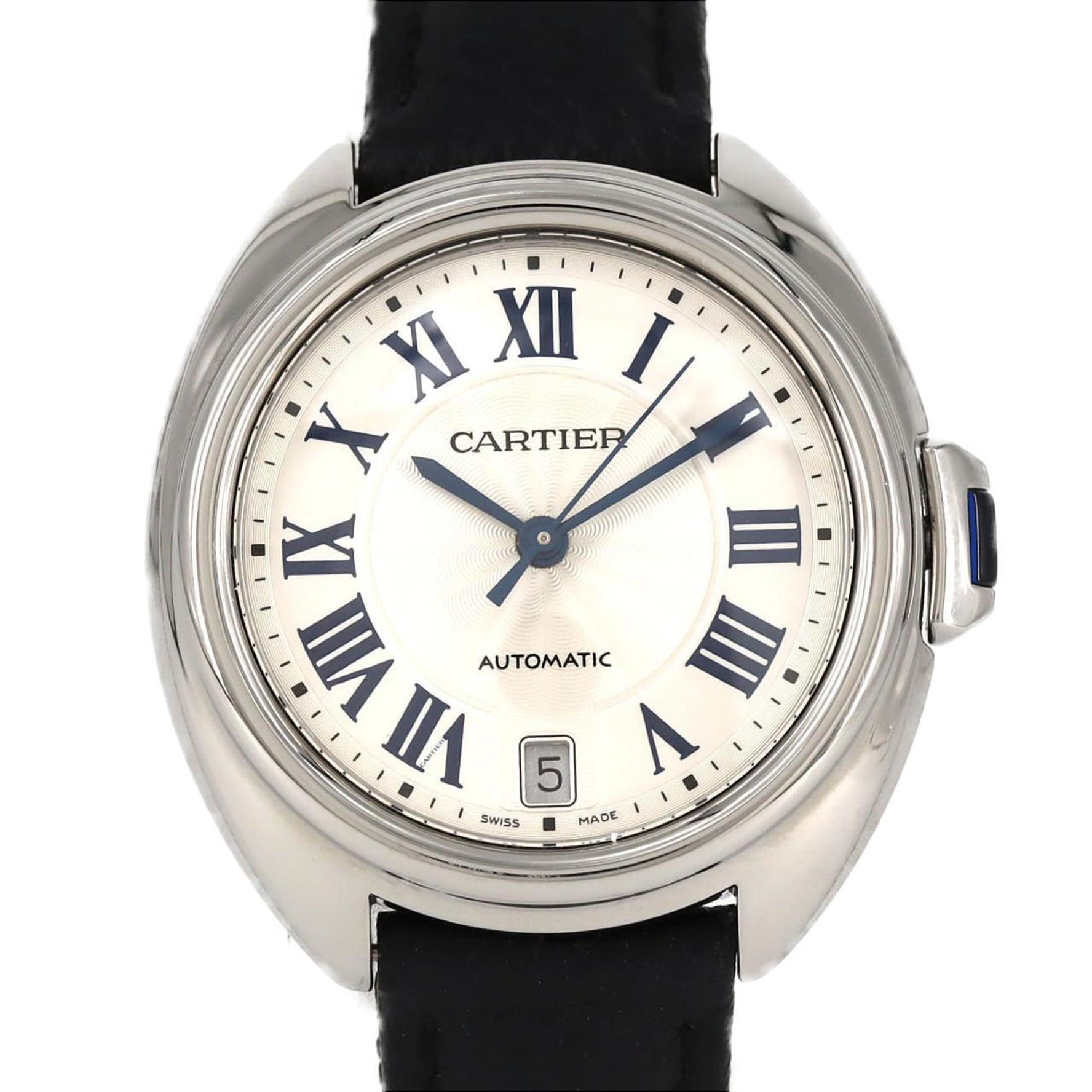 Cartier Clé de Stainless Steel Automatic Watch
