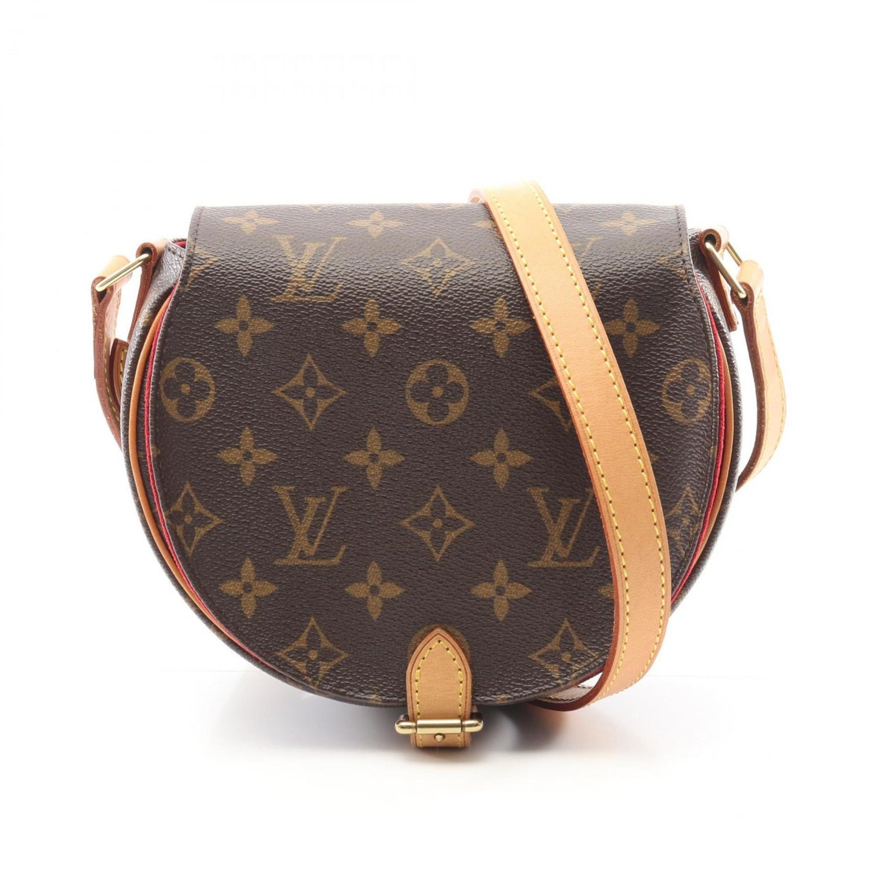 Louis Vuitton Tan Blanc Shoulder Bag, Coated Canvas and Leather, Monogram