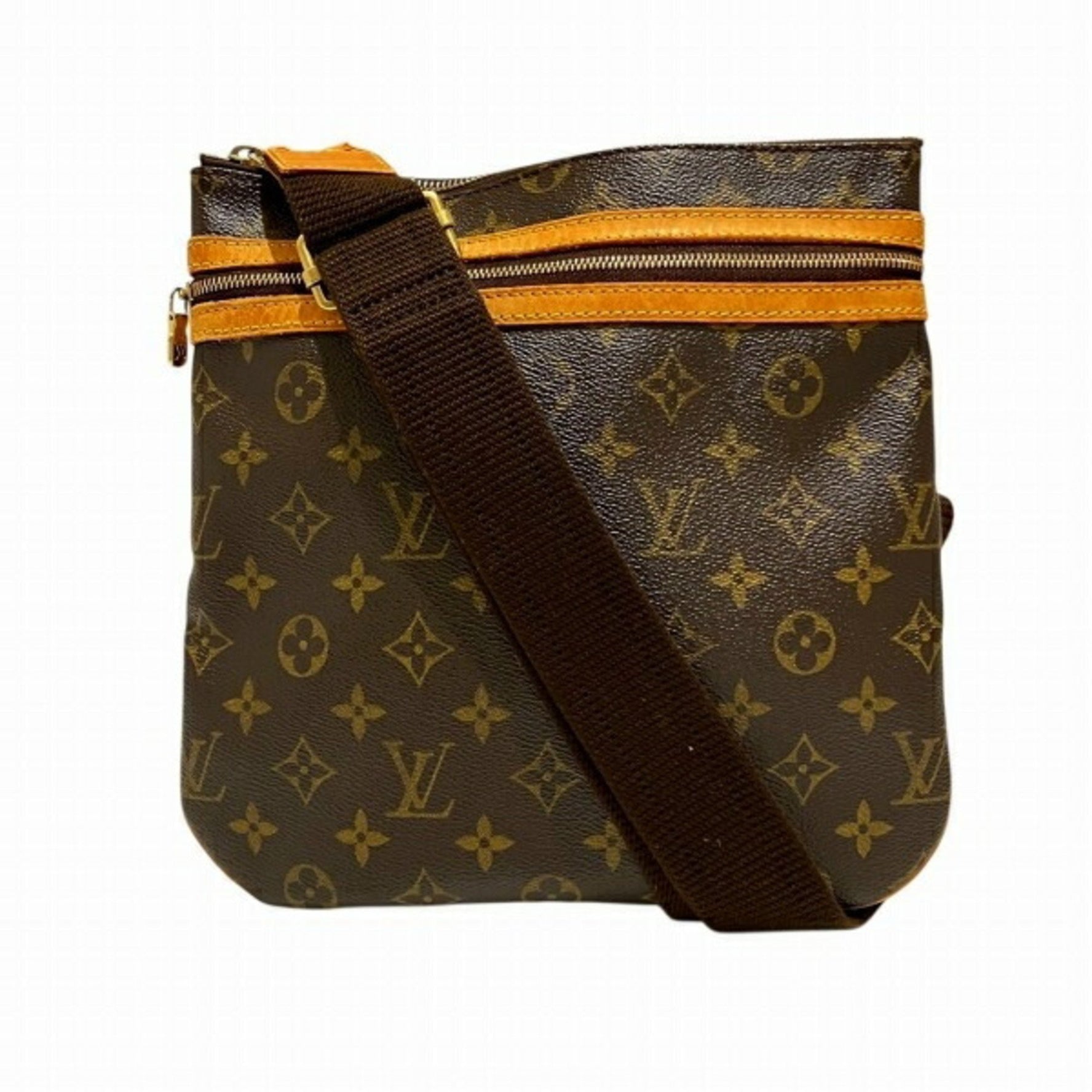 Louis Vuitton Monogram Pochette Bosphore M40044 Bag Shoulder Men's Women's
