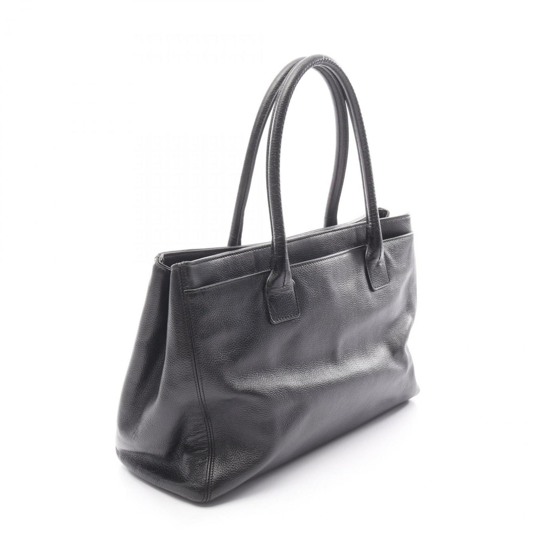 CHANEL 2.55 Executive Tote Bag in Grained Calfskin Caviar