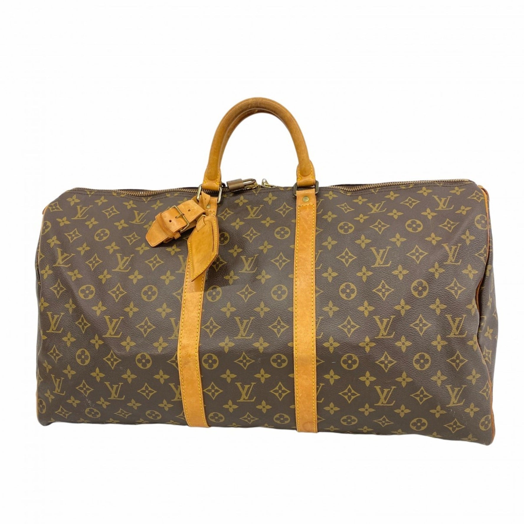 Louis Vuitton Monogram Keepall 55 Boston Bag Men's/Women's