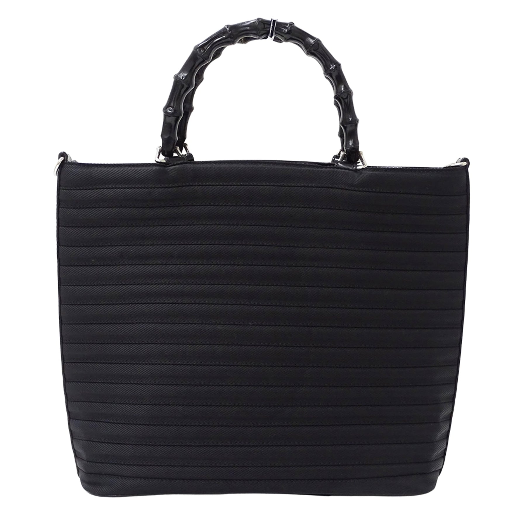 Gucci Handbag/Shoulder Bag, Bamboo and Nylon, 000 1998 0588