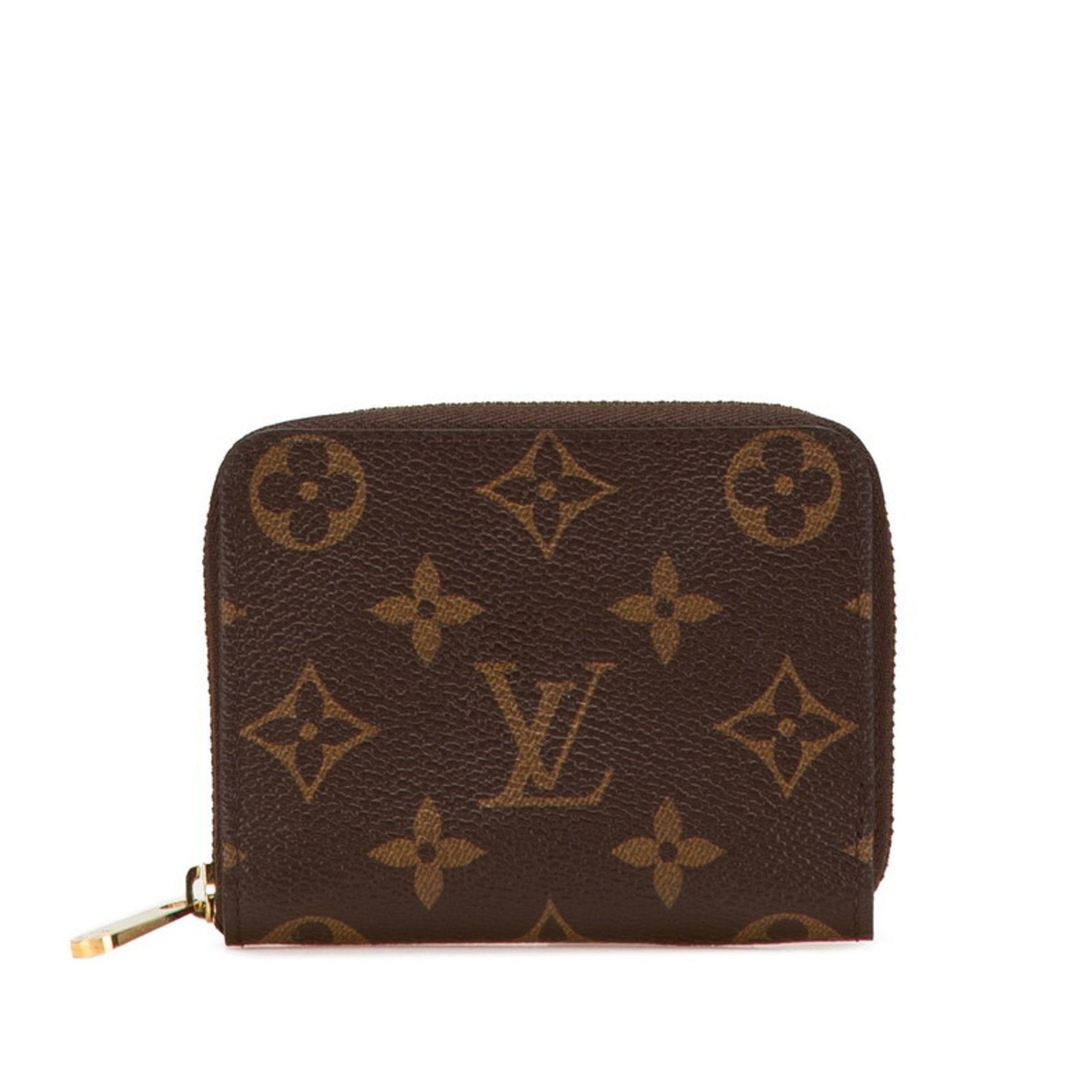 Louis Vuitton Monogram Zippy Coin Purse Leather