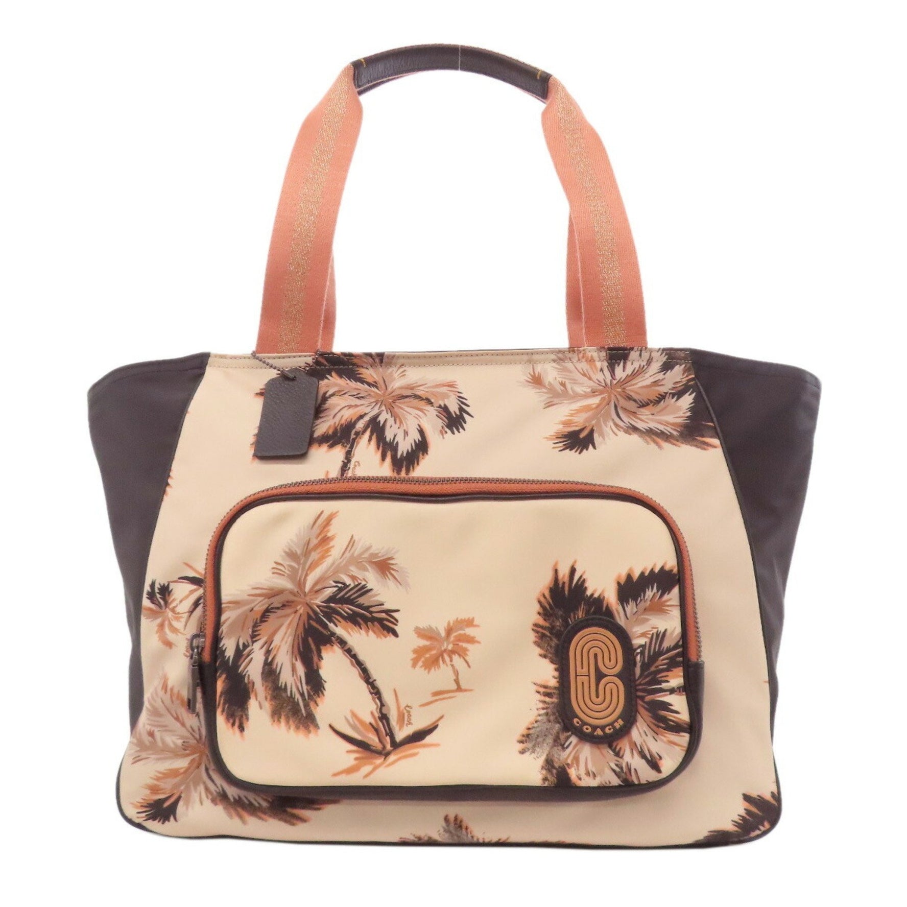 Coach Palm Print Tote Bag, Nylon