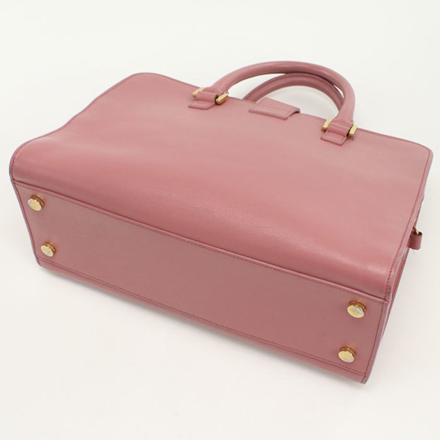 SAINT LAURENT Baby Cabas Handbag - Handbag, Pink.