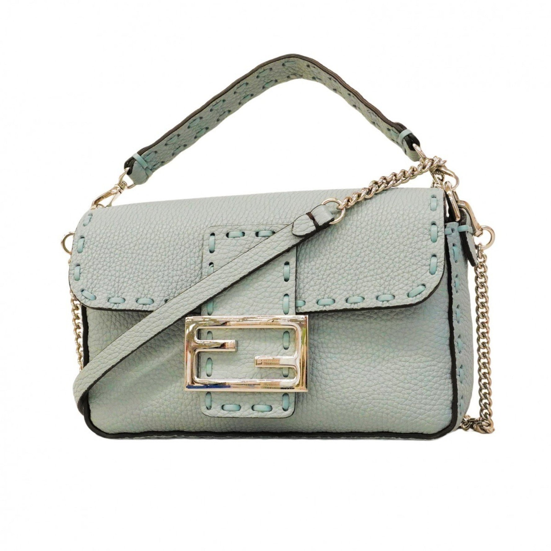 Fendi Selleria Handbag, Leather, Bag
