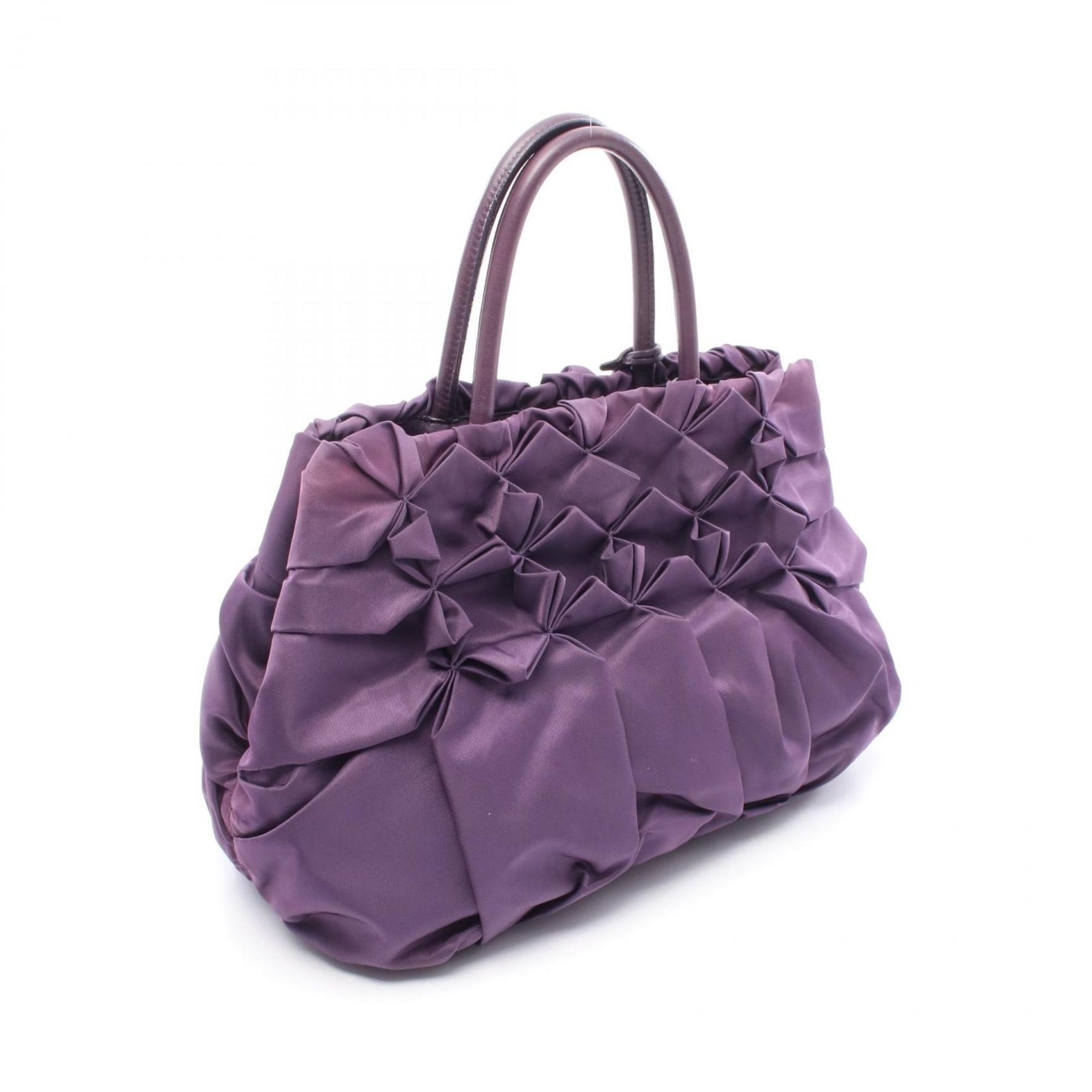 Prada TESSUTO B handbag, nylon and leather