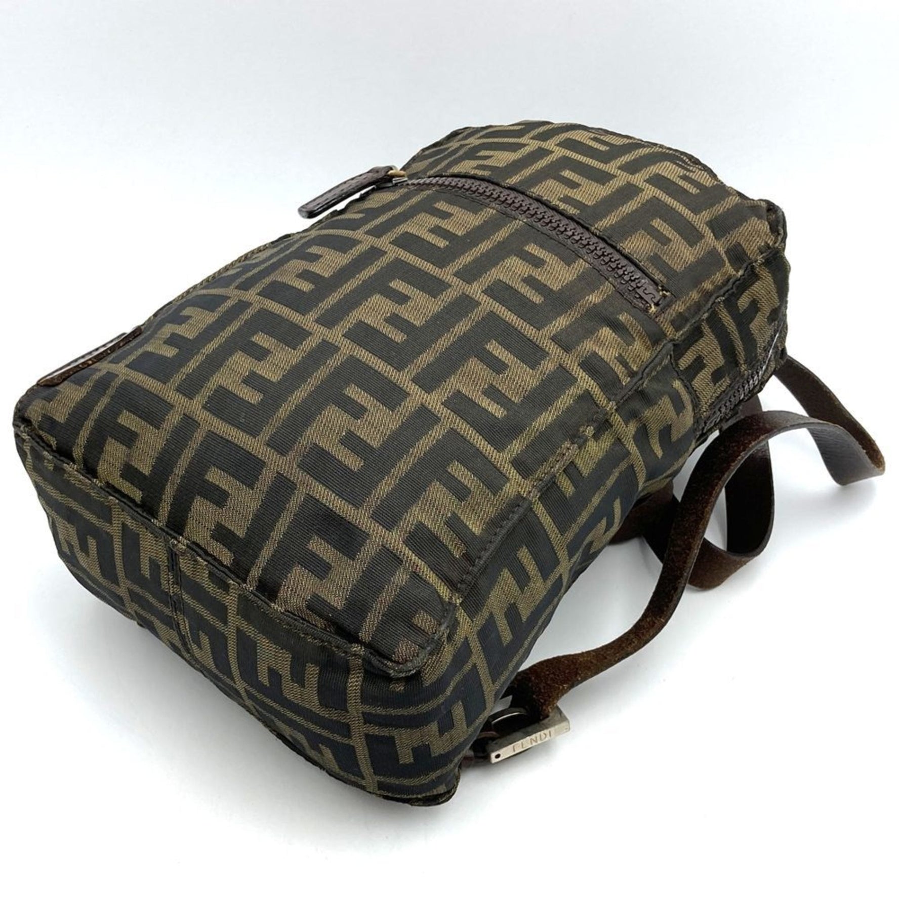 FENDI Zucca Rucksack Daypack Backpack Nylon