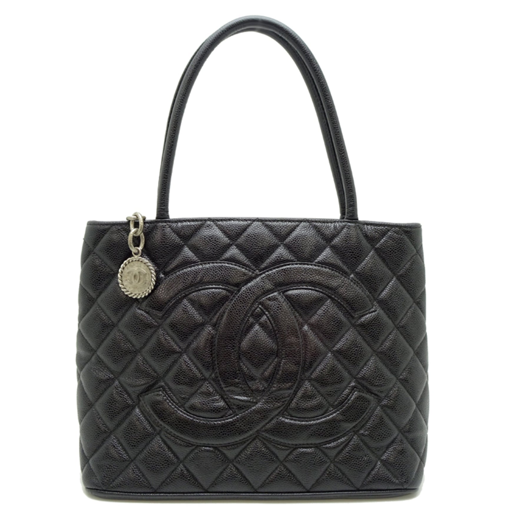 Chanel Reissue Tote Handbag Caviar Leather