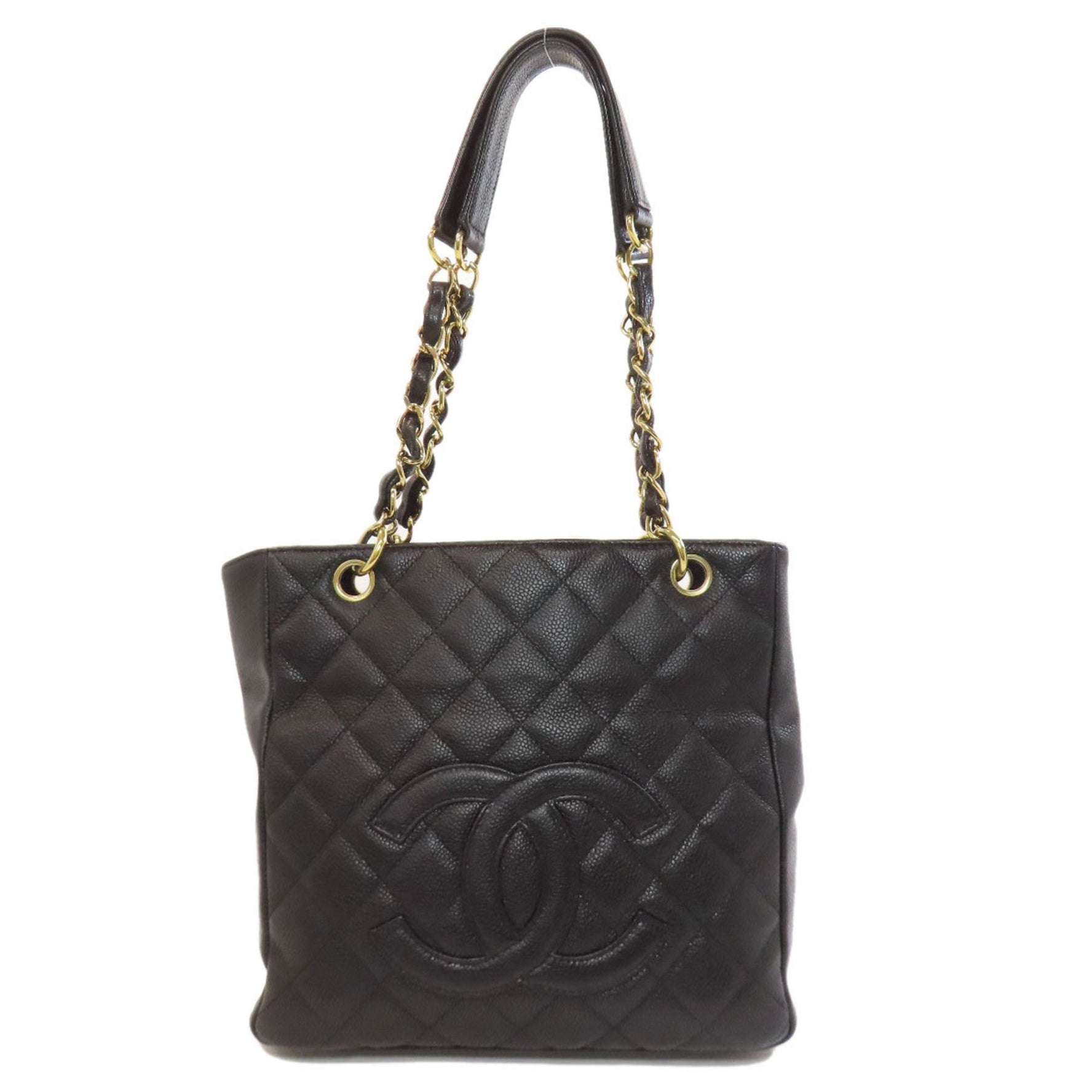 CHANEL Matelasse Tote Bag Grained Calfskin