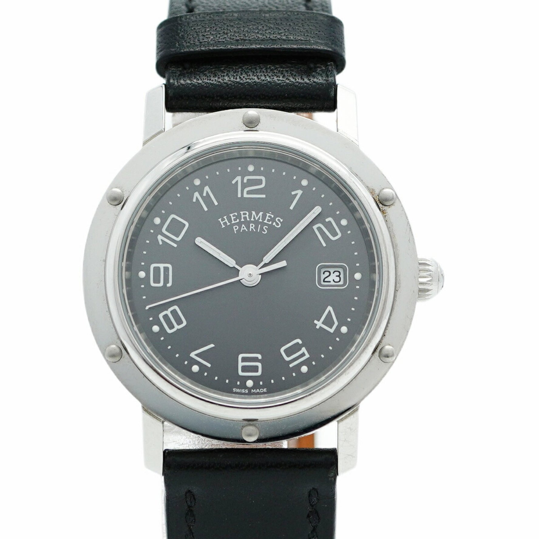 Hermès Clipper Gray Dial Watch