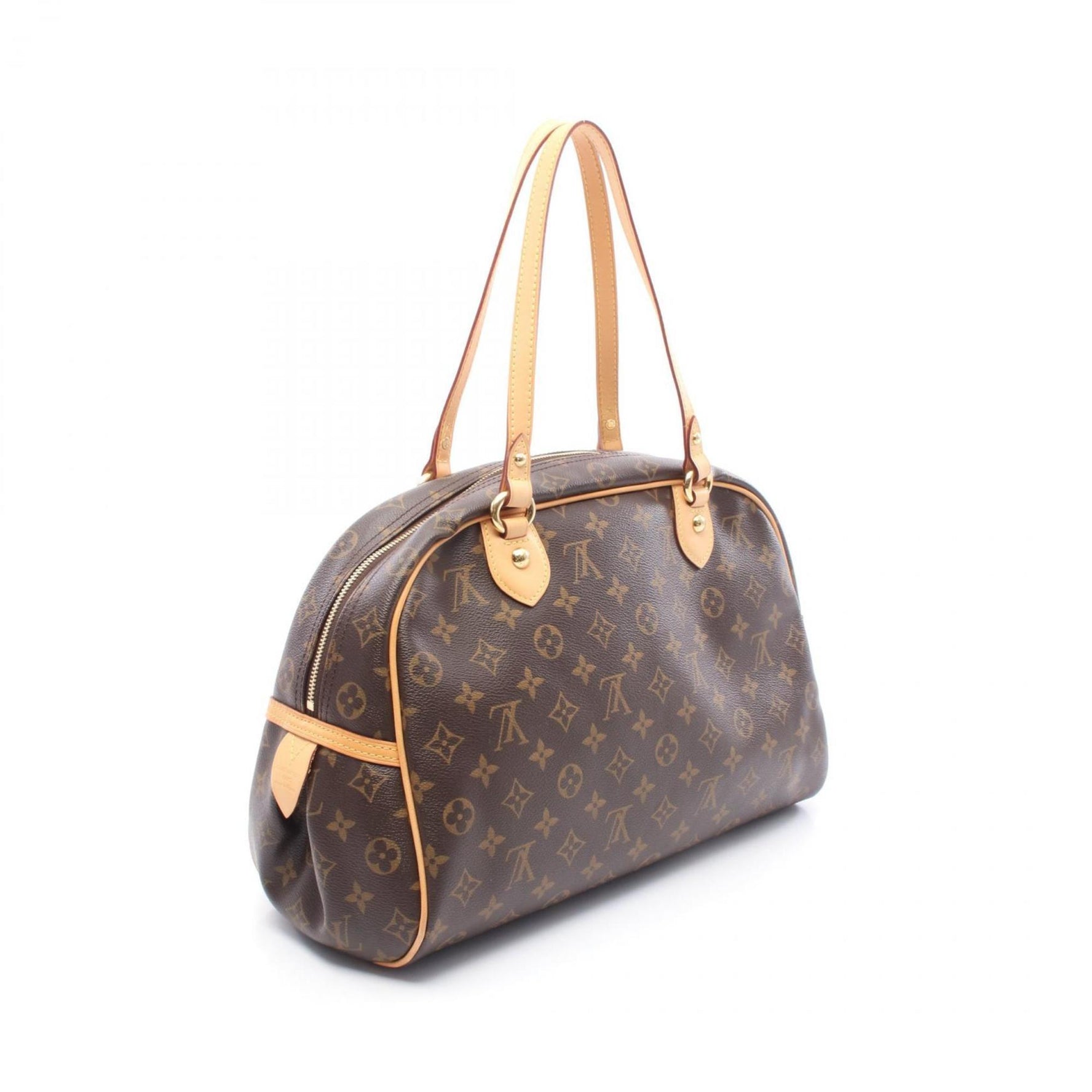 Louis Vuitton Montorgueil GM Shoulder Bag, Coated Canvas and Leather, Monogram