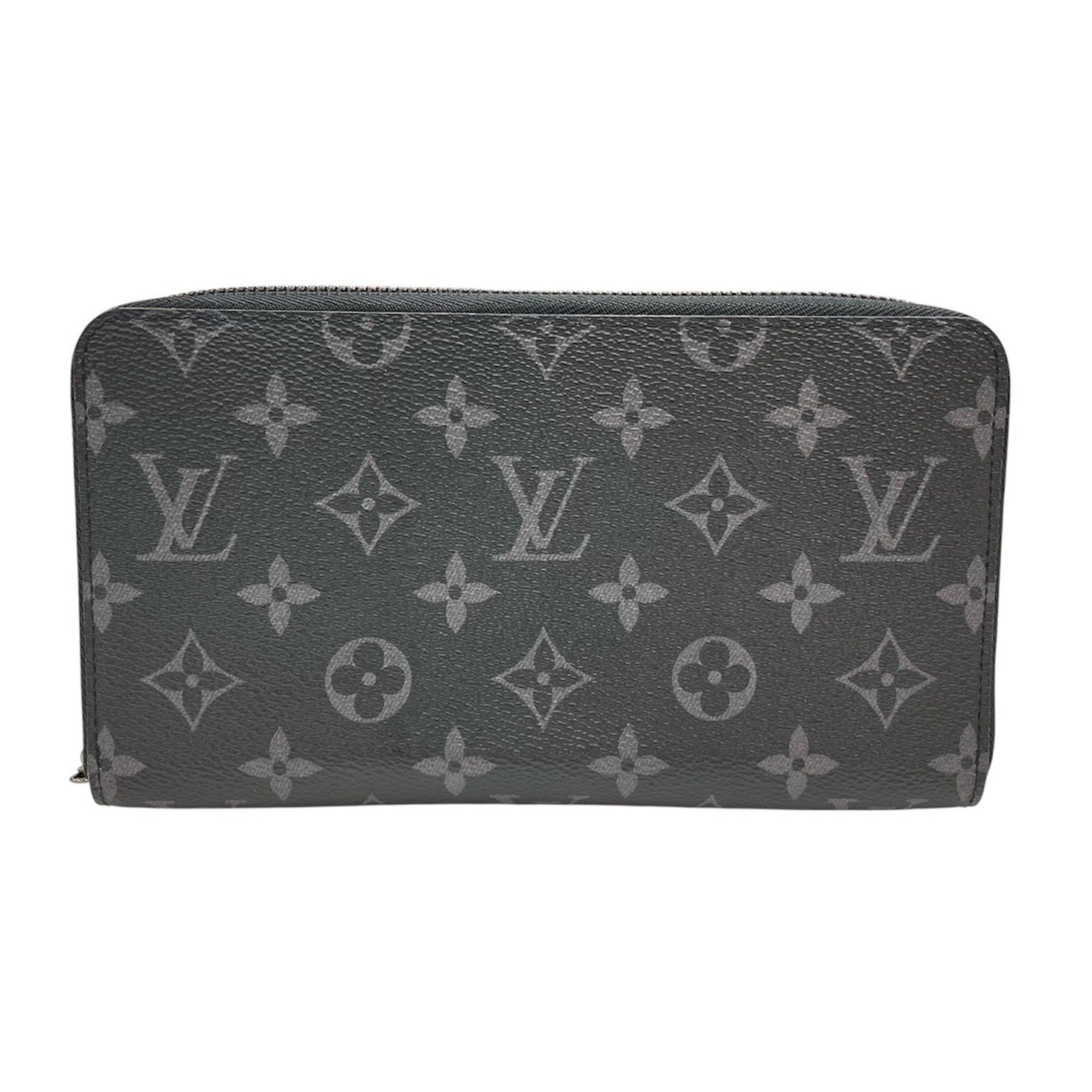 Louis Vuitton Zippy Organizer RFID Monogram Eclipse Long Wallet, Round