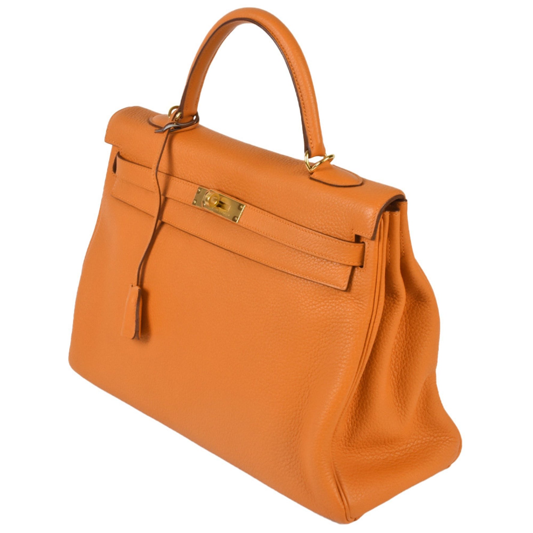 HERMES Kelly 35 Inner stitch Togo □M stamp (manufactured in 2009) Handbag