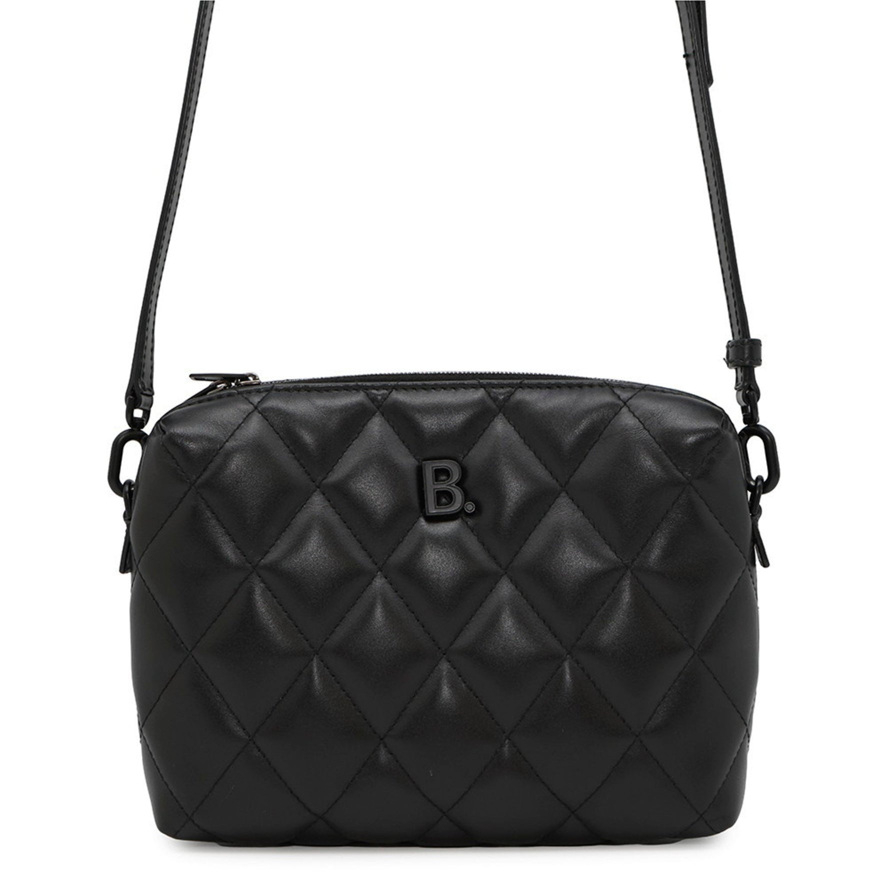 Balenciaga Shoulder Bag B Camera Leather BALENCIAGA Black
