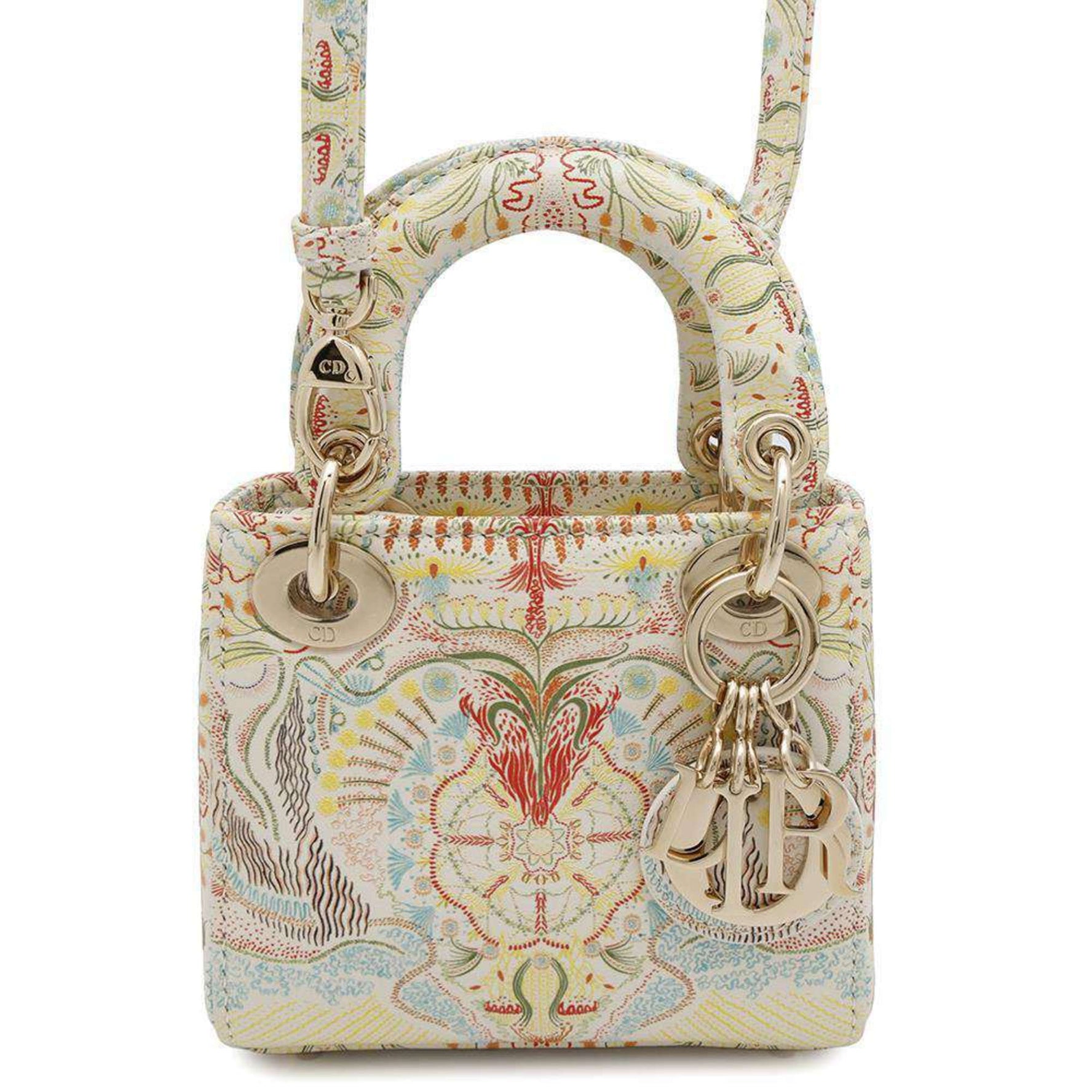 Christian Dior Handbag Lady Micro Leather Shoulder Bag