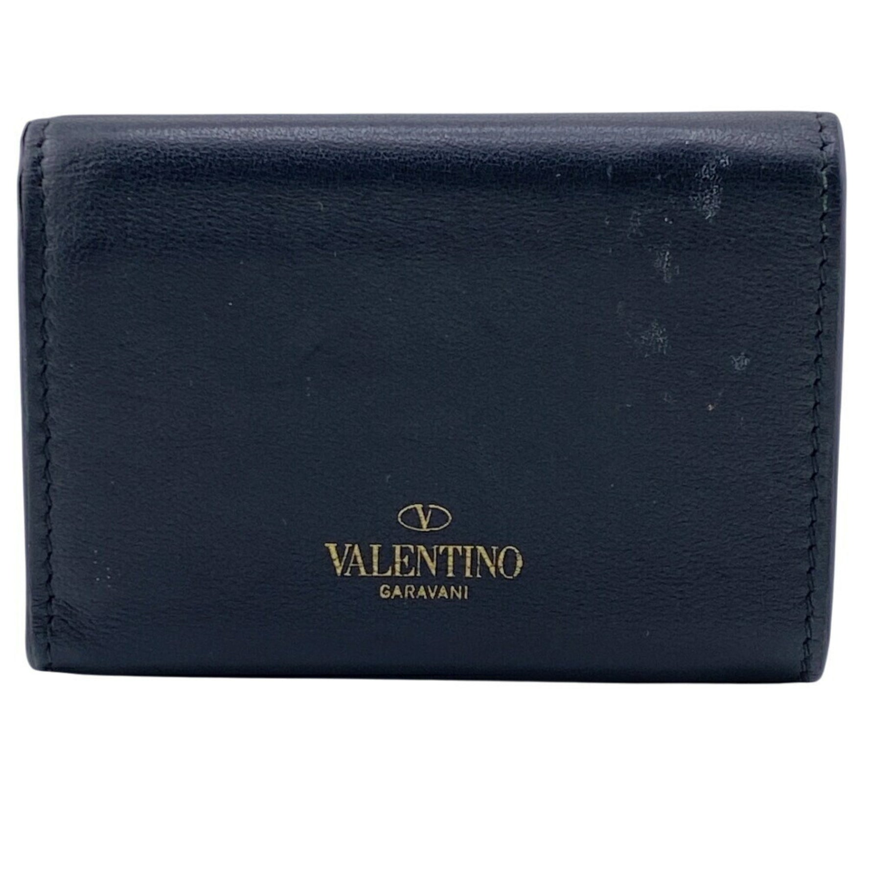 Valentino Garavani Rockstud Tri-fold Wallet