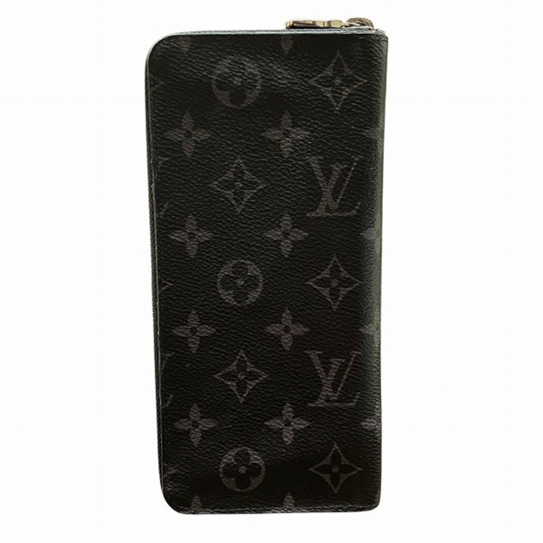 Louis Vuitton Monogram Eclipse Zippy Wallet Vertical Men's Long