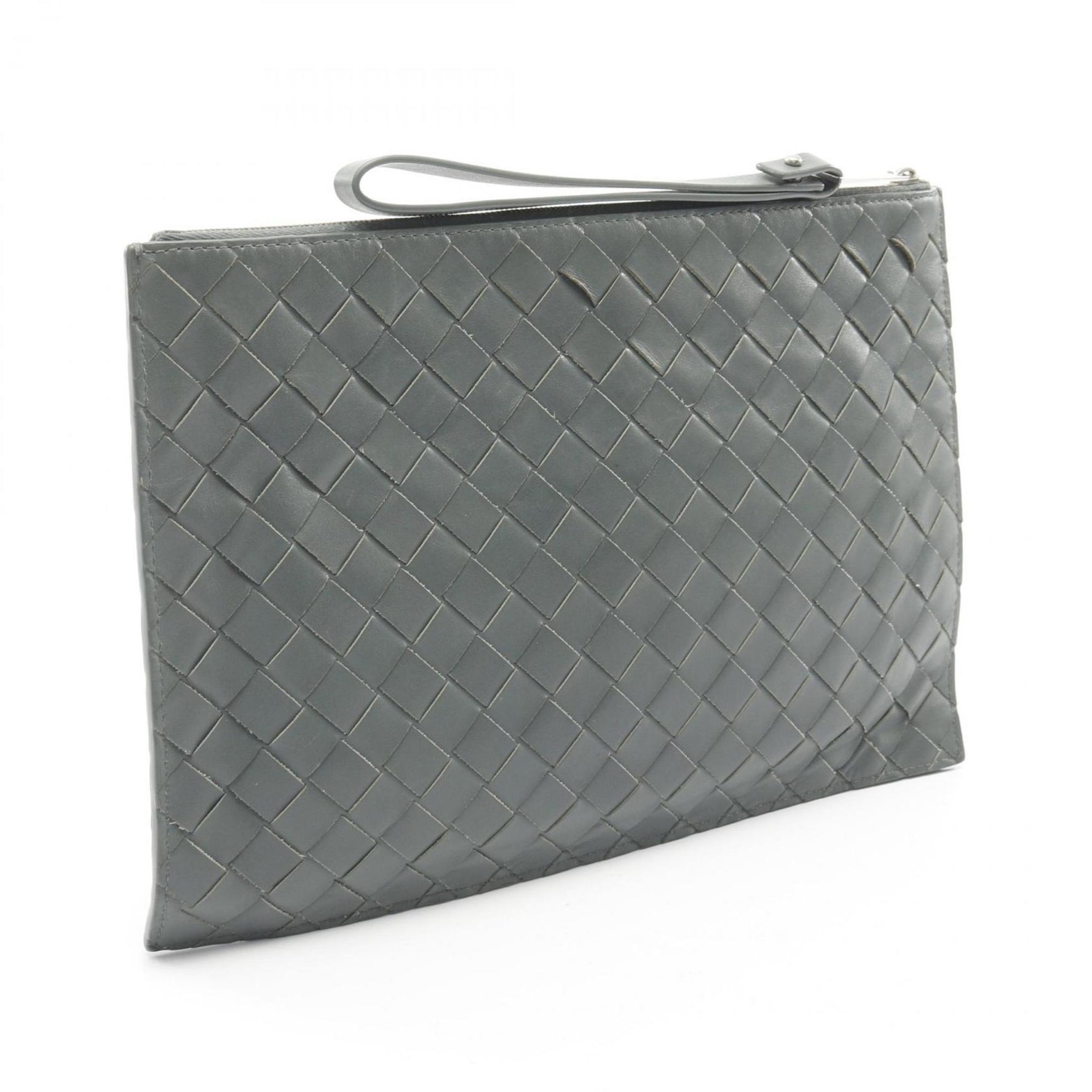 Bottega Veneta Intrecciato Leather Second Bag/Clutch Bag in